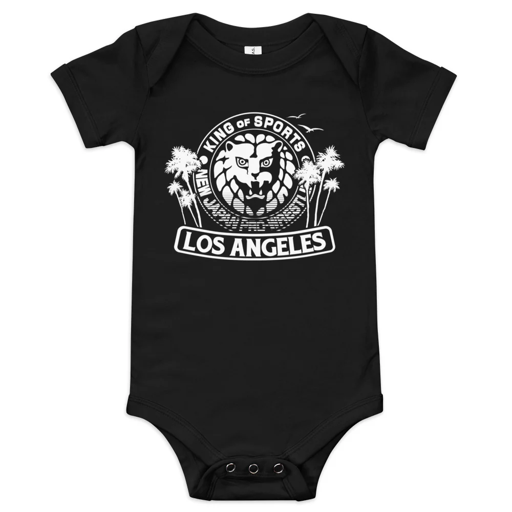 NJPW Los Angeles Baby short sleeve one piece - Image 3