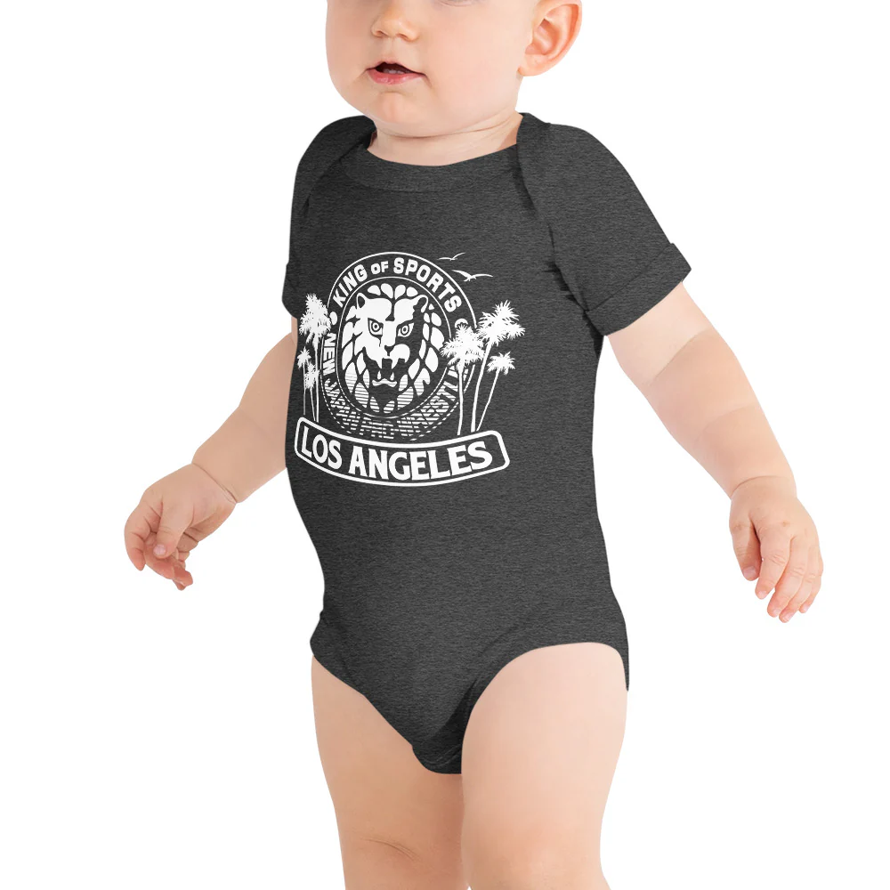 NJPW Los Angeles Baby short sleeve one piece - Image 6