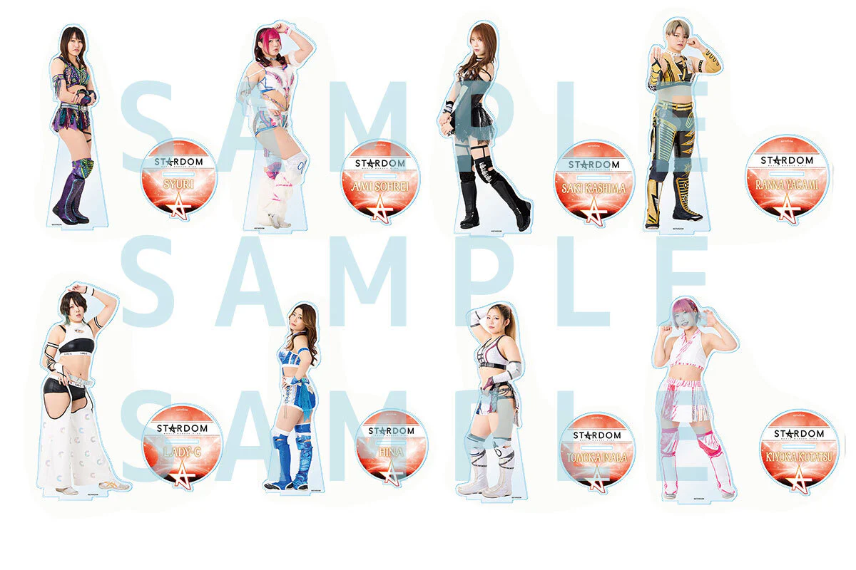 STARDOM Big Acrylic Stand 2026 SPRING [Pre-order]① - Image 3