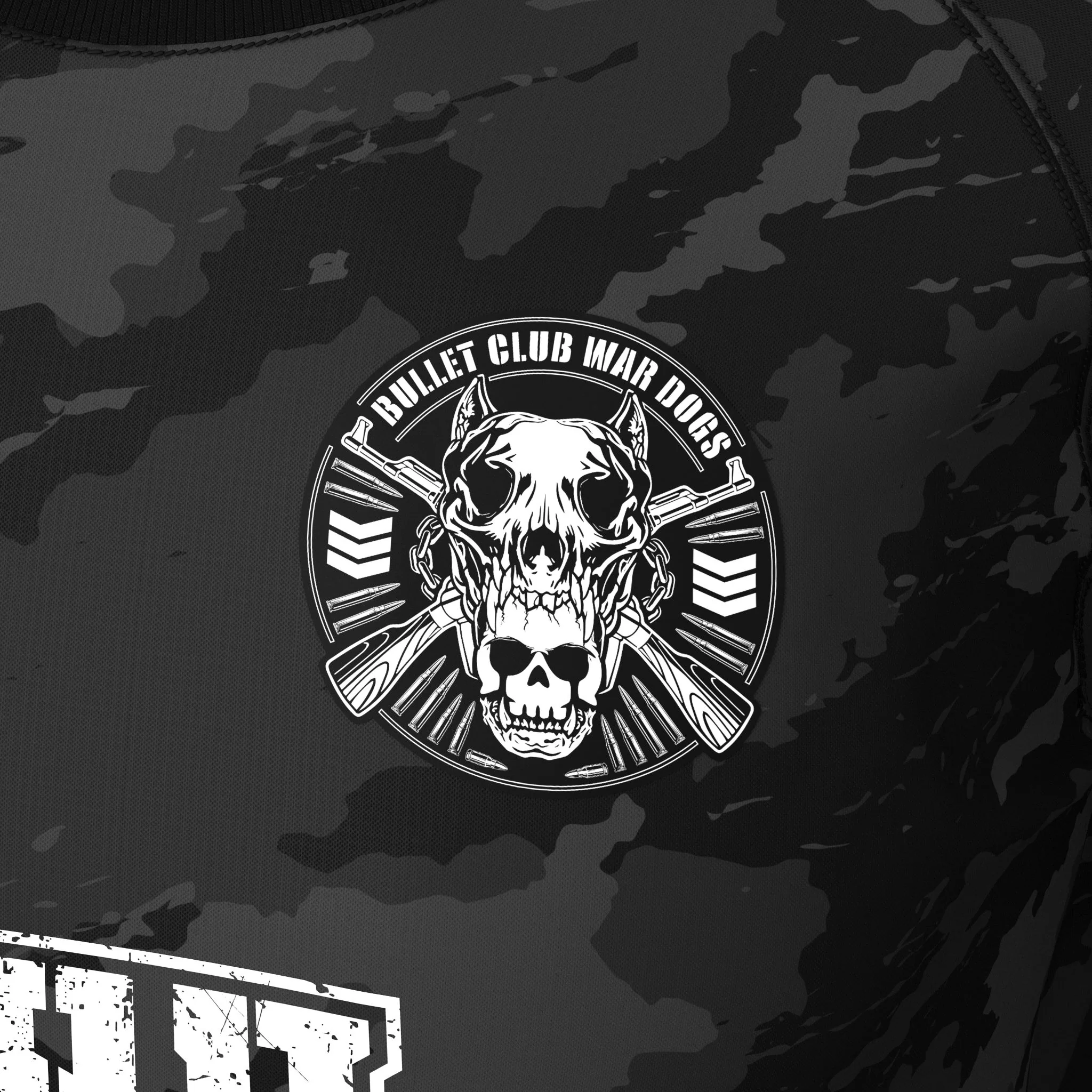 BLCKSMTH x NJPW - Bullet Club War Dogs Soccer Jersey - Image 5