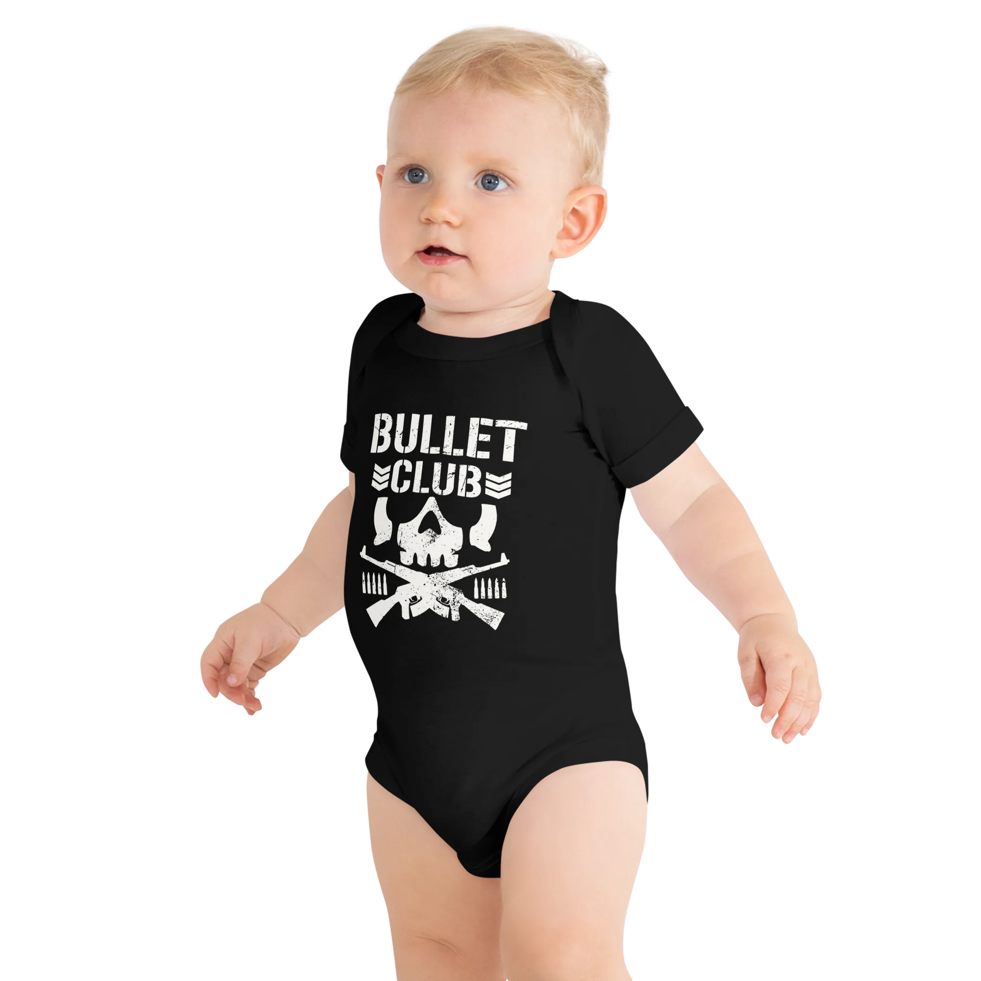 BULLET CLUB Baby short sleeve one piece - Image 4