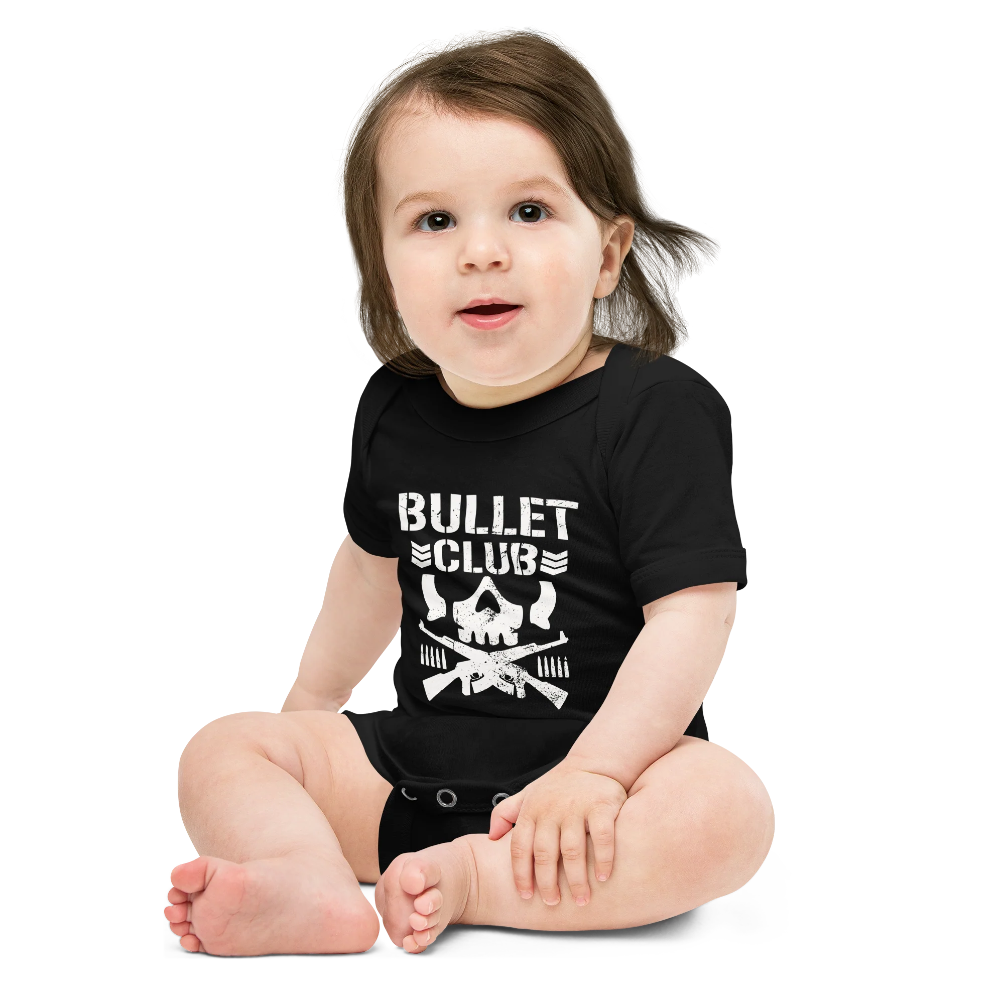 BULLET CLUB Baby short sleeve one piece - Image 6