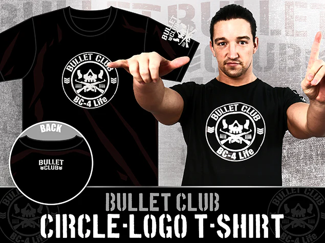 Bullet Club Circle Logo T-Shirt - Image 4