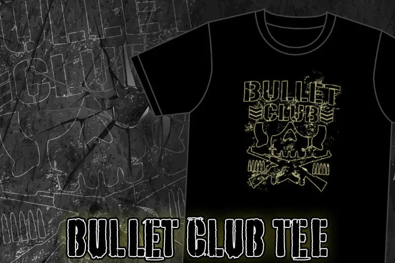 Bullet Club Outline T-Shirt - Image 3