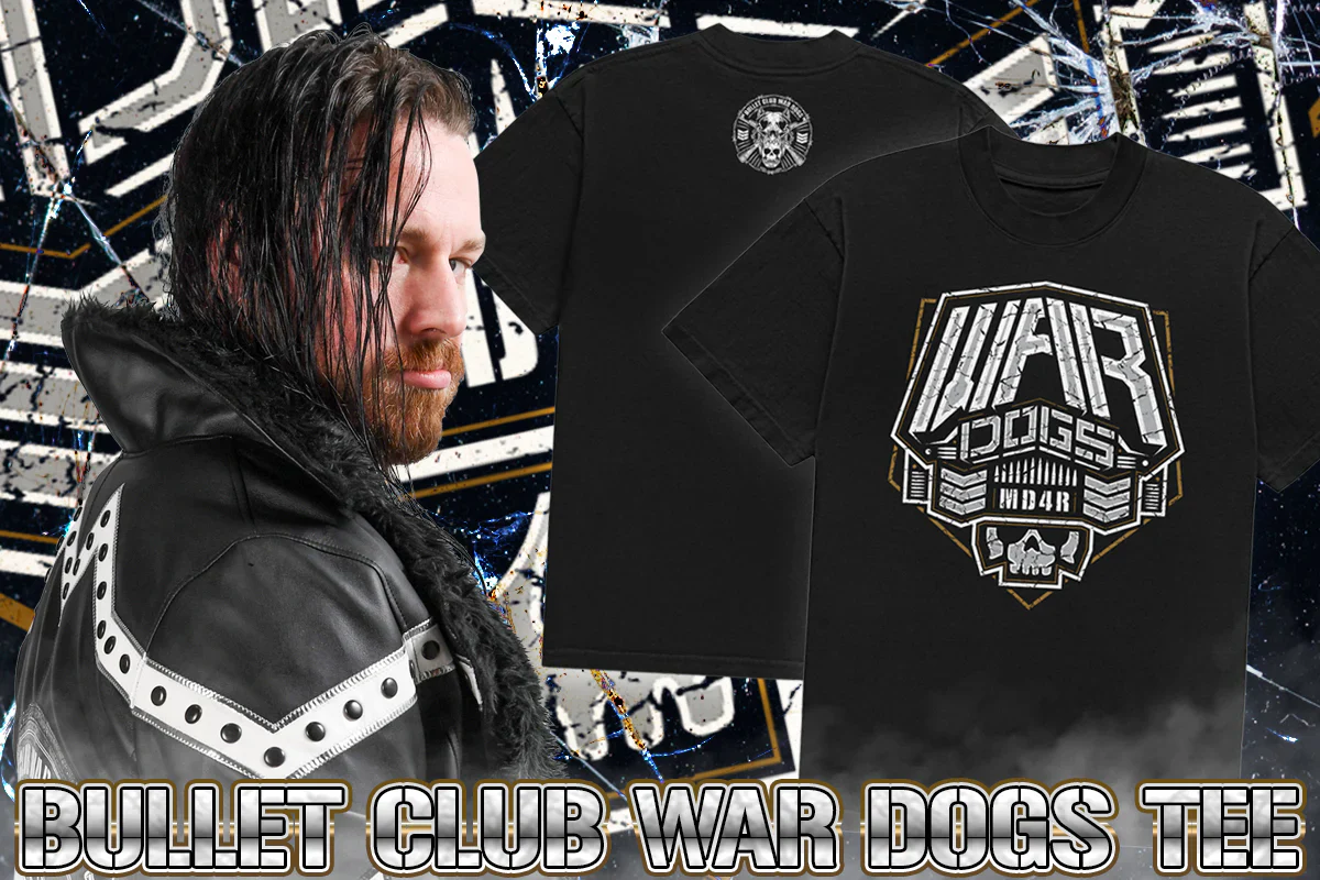BULLET CLUB WAR DOGS - CREST T-shirt - Image 4