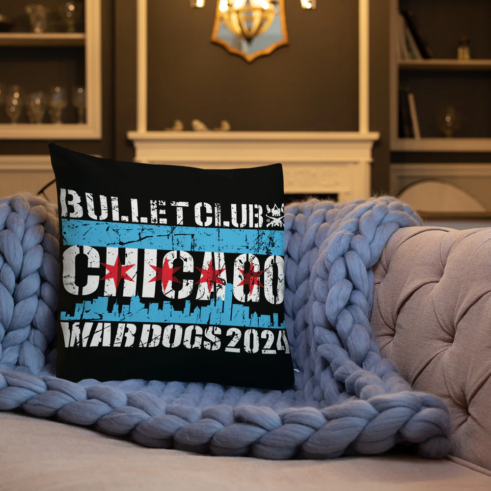 BULLET CLUB WAR DOGS Premium Pillow -Chicago ver.- - Image 10