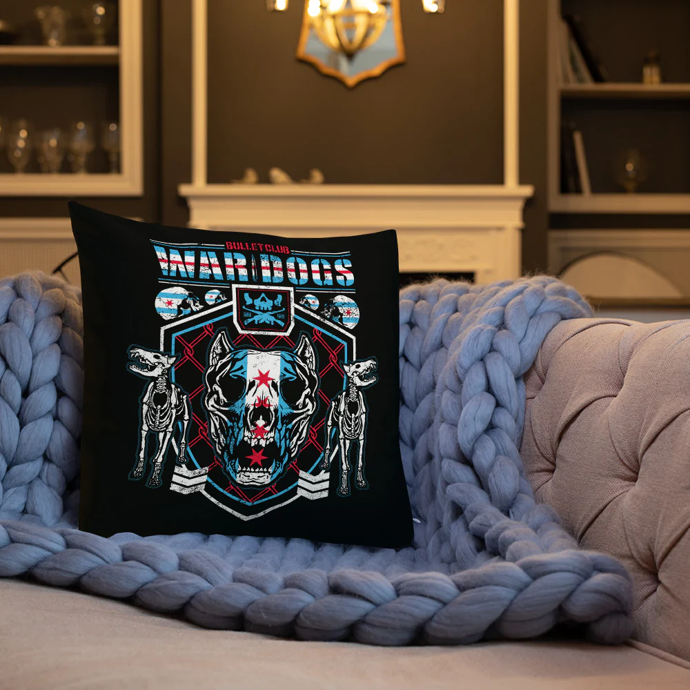 BULLET CLUB WAR DOGS Premium Pillow -Chicago ver.- - Image 4