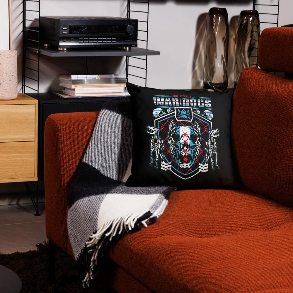 BULLET CLUB WAR DOGS Premium Pillow -Chicago ver.- - Image 5