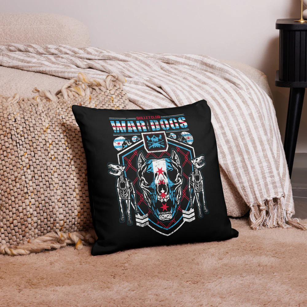 BULLET CLUB WAR DOGS Premium Pillow -Chicago ver.- - Image 6