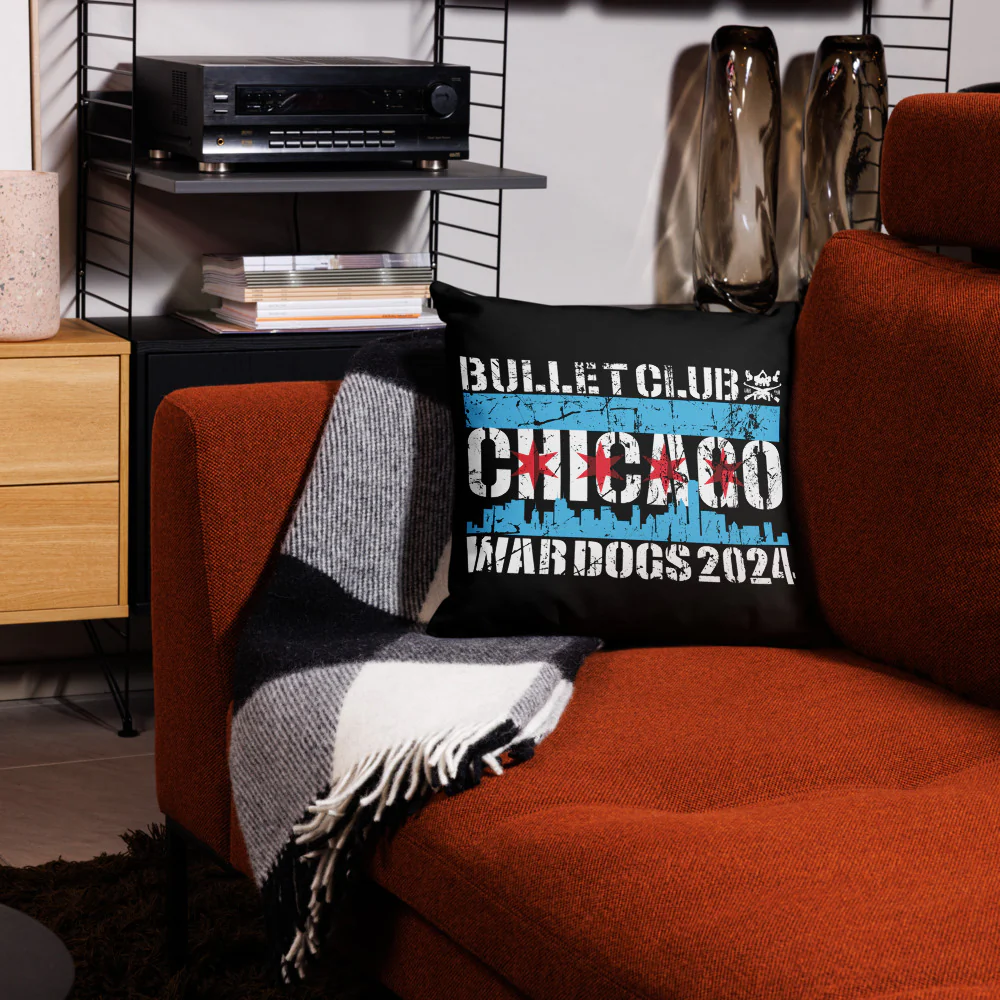 BULLET CLUB WAR DOGS Premium Pillow -Chicago ver.- - Image 8