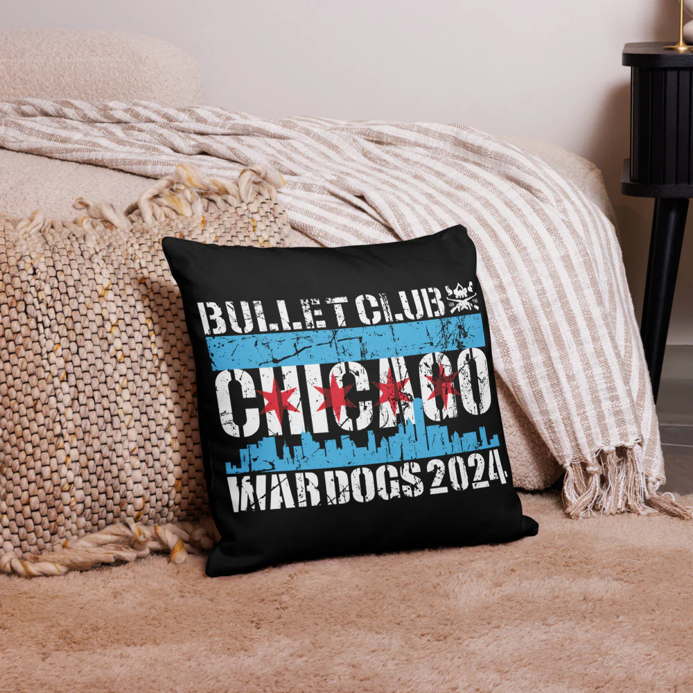 BULLET CLUB WAR DOGS Premium Pillow -Chicago ver.- - Image 9