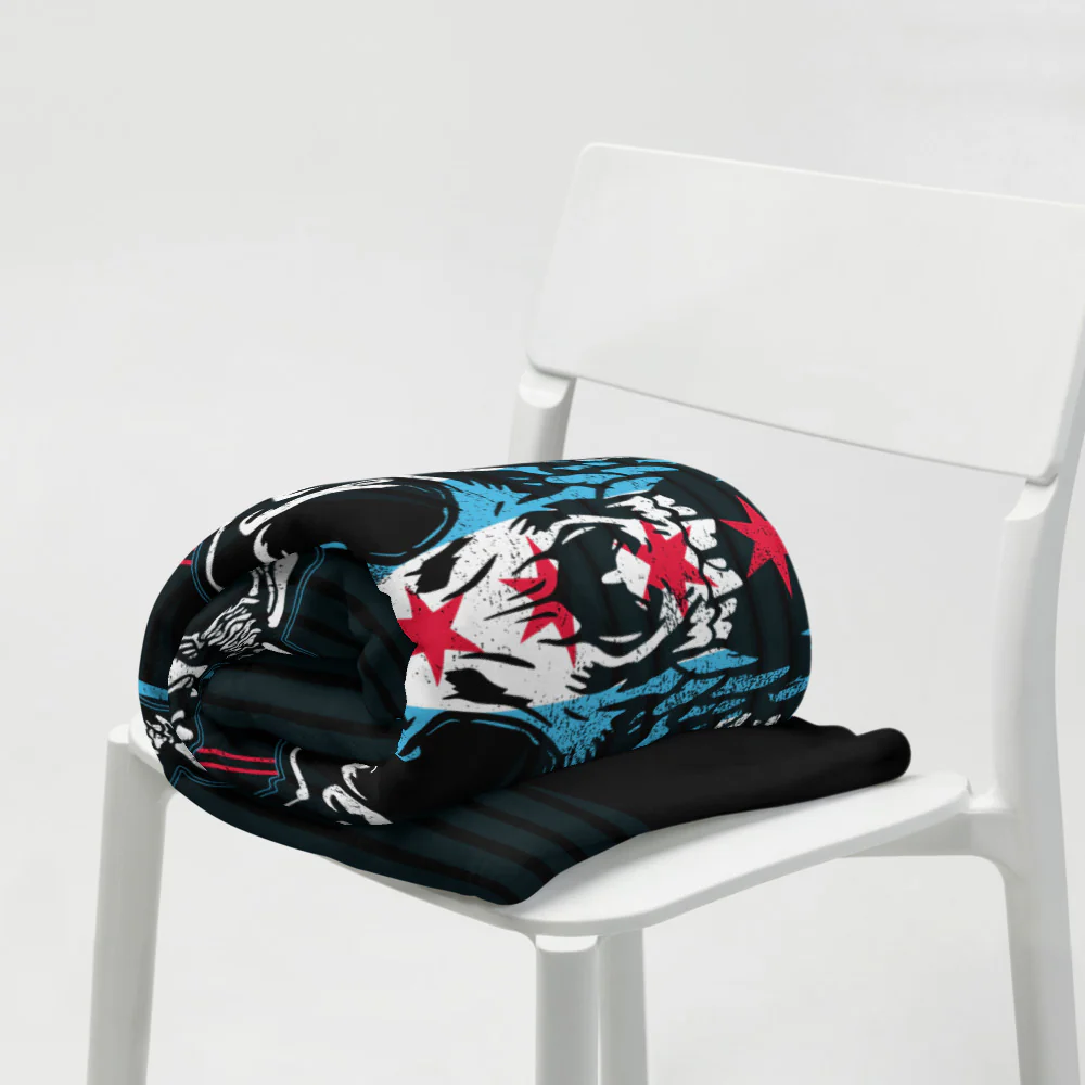 BULLET CLUB WAR DOGS Throw Blanket -Chicago ver.- - Image 10