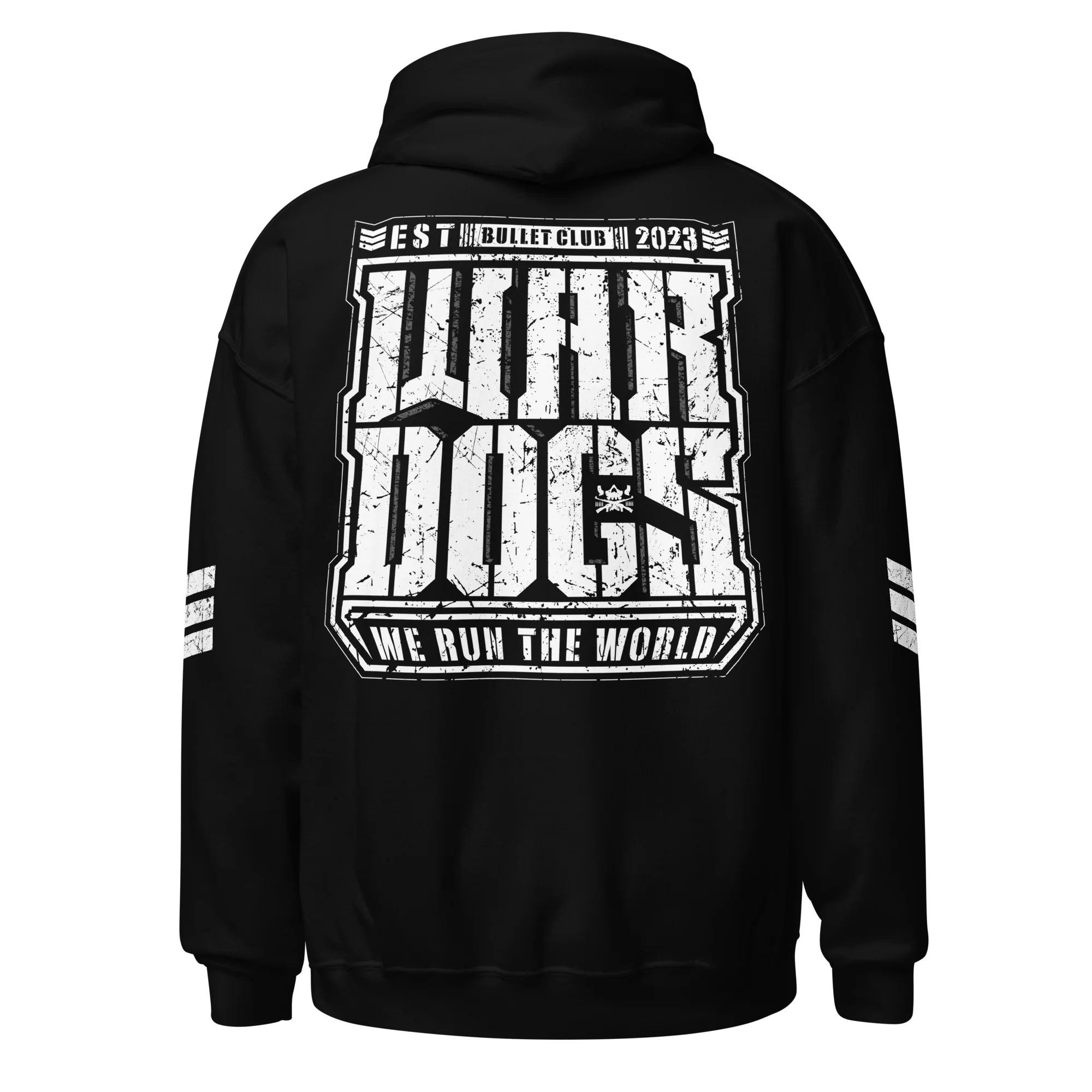 Bullet Club War Dogs "We Run The World" Pullover hoodie - Image 2