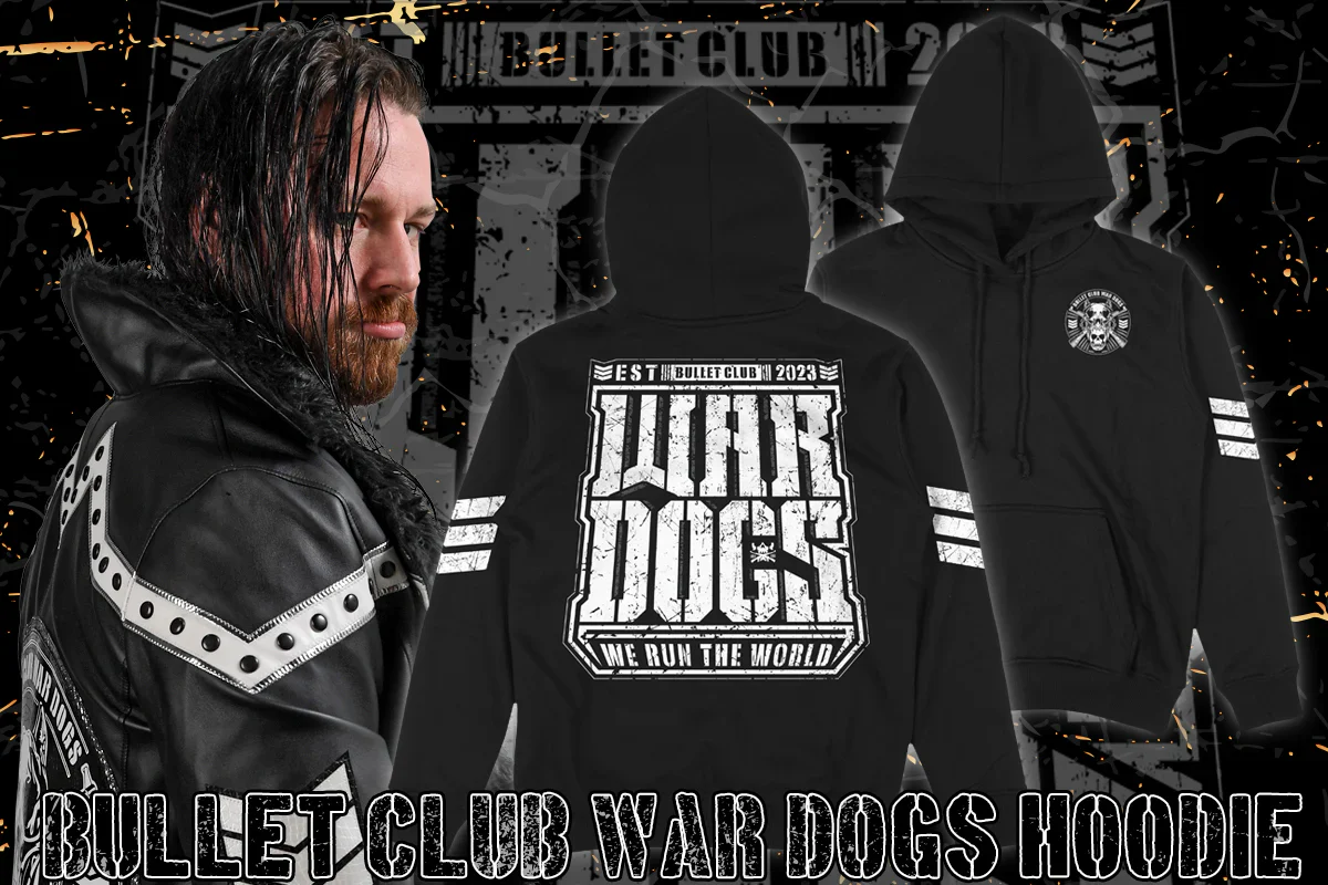 Bullet Club War Dogs "We Run The World" Pullover hoodie - Image 5