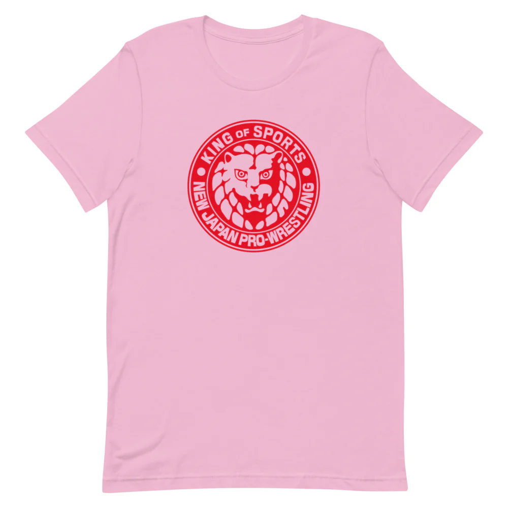 Choose your own color Lion Mark T-Shirt (Red Logo) - Image 26