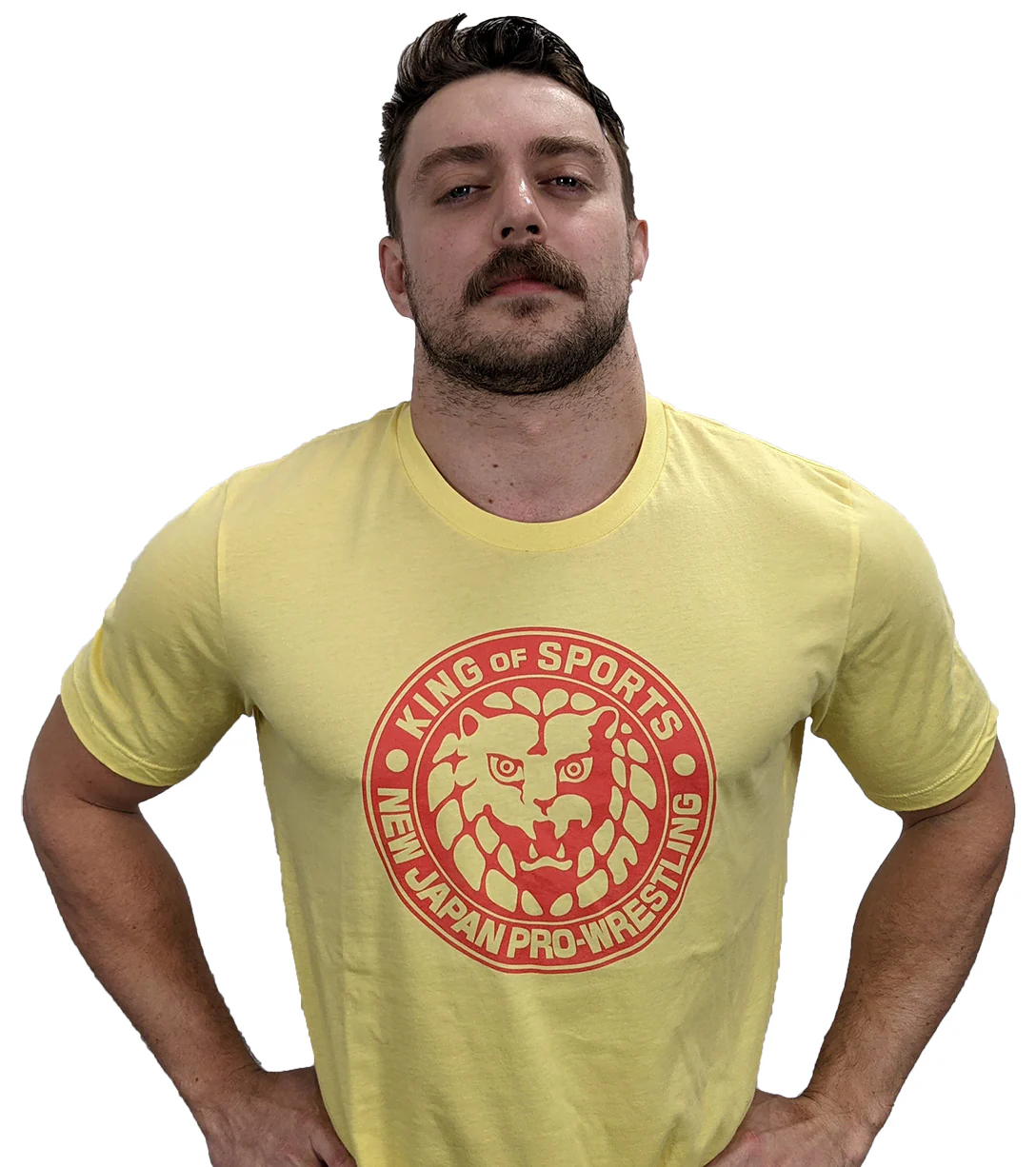 Choose your own color Lion Mark T-Shirt (Red Logo) - Image 3