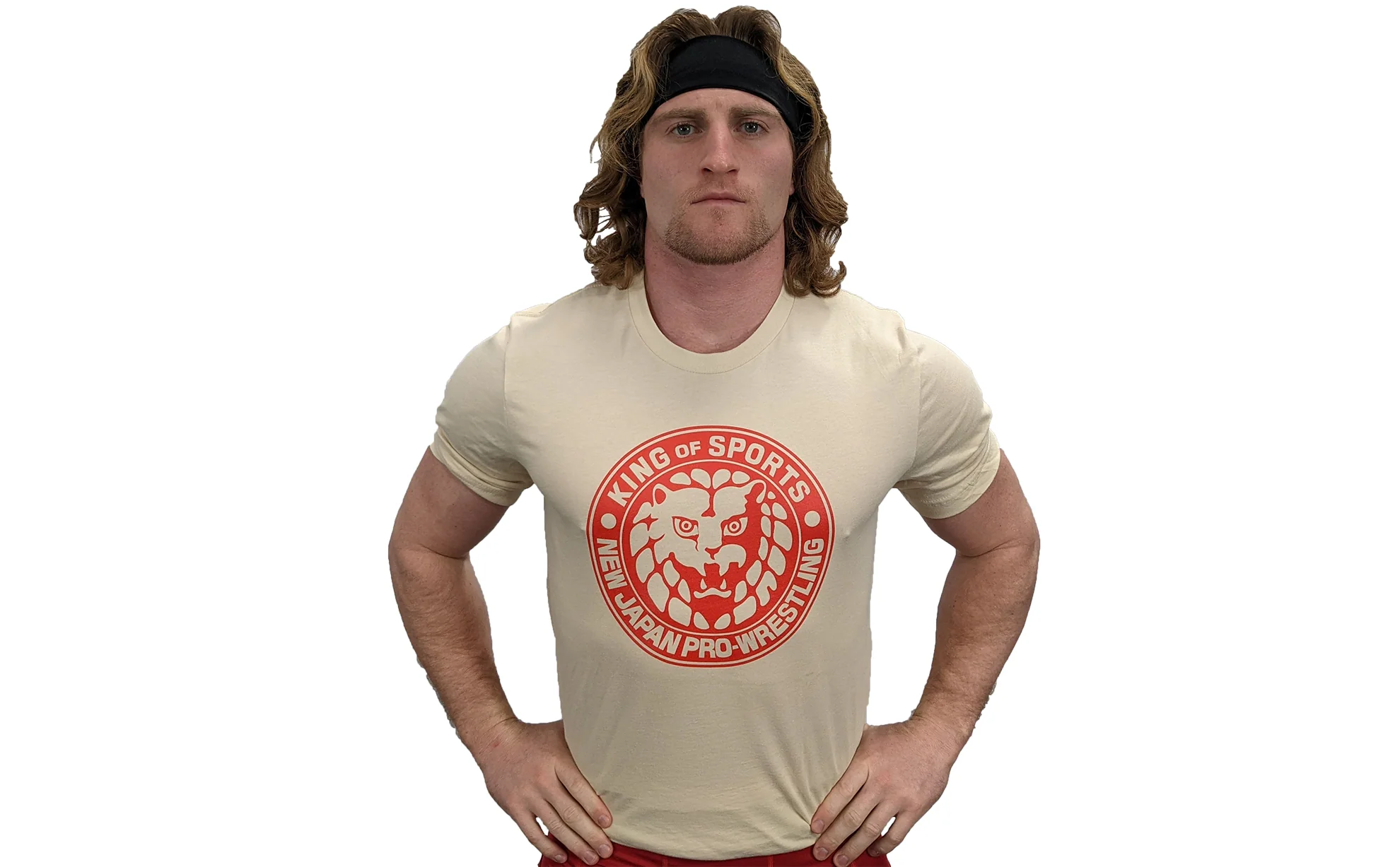 Choose your own color Lion Mark T-Shirt (Red Logo) - Image 6