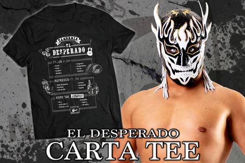 El Desperado - Carta T-Shirt - Image 3
