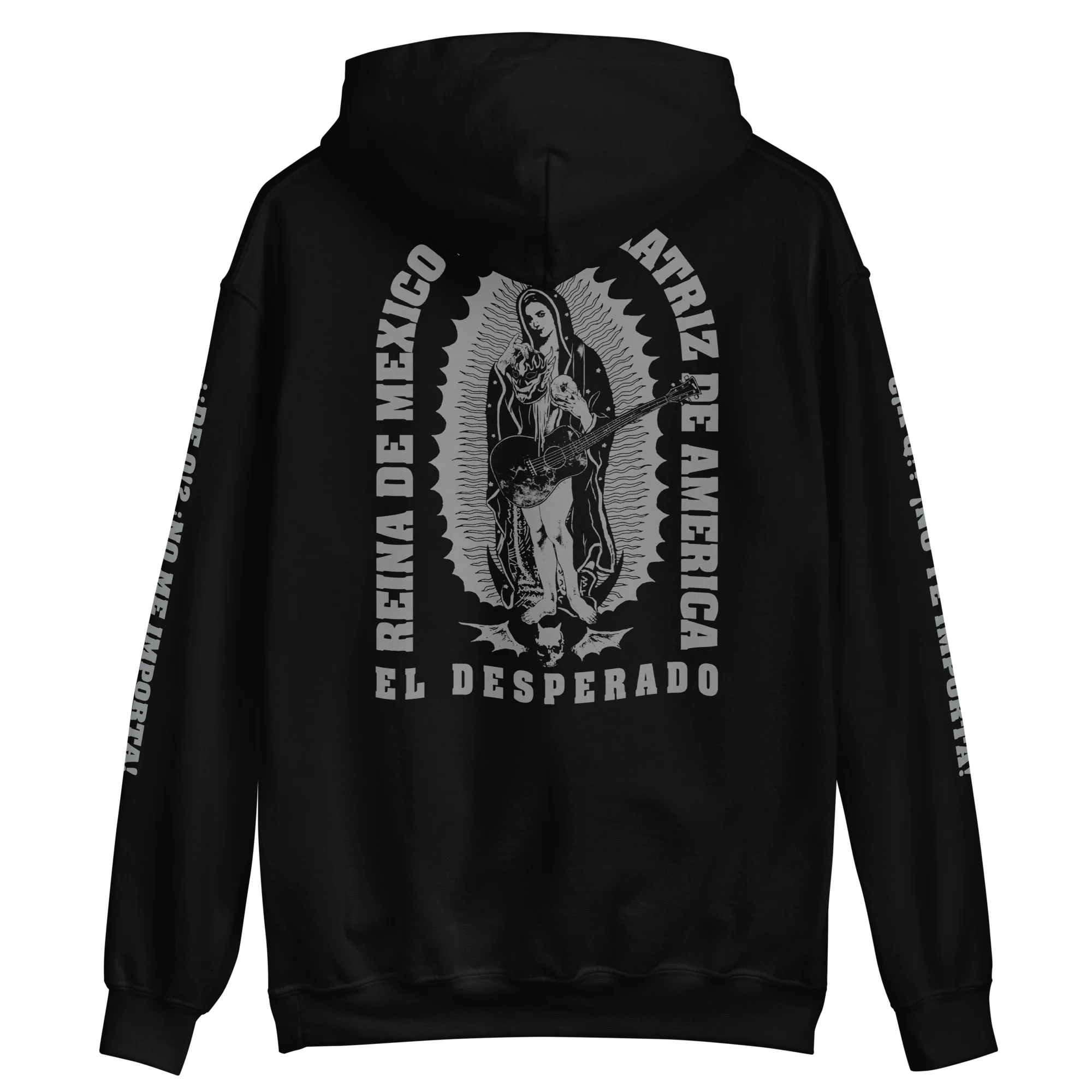 El Desperado - Estilo Mexicano Hoodie (Silver) - Image 2