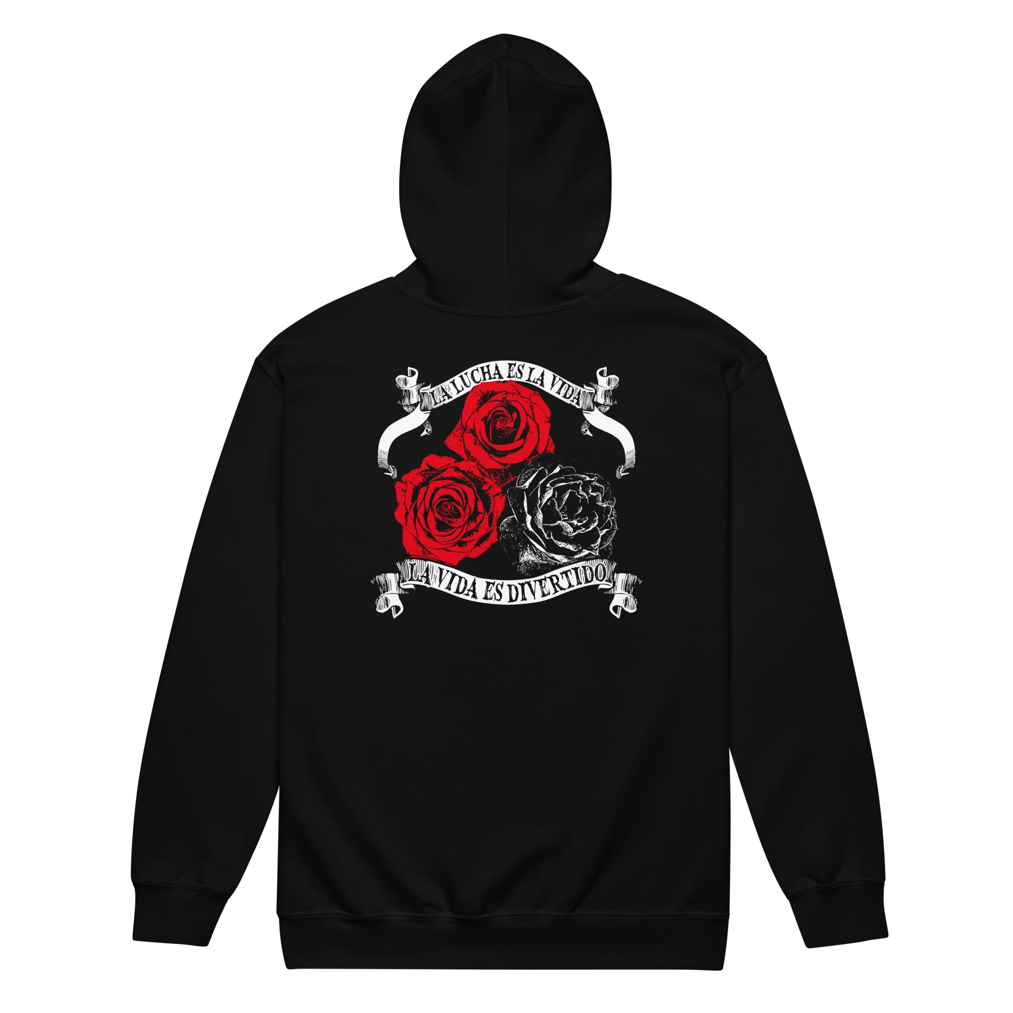 El Desperado - La Lucha es la Vida Zip-up Hoodie - Image 2