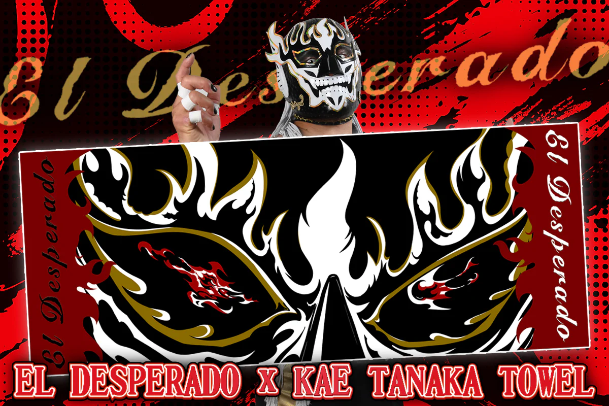 El Desperado x Kae Tanaka Collaboration Sports Towel (2026) [Pre-Order] - Image 4