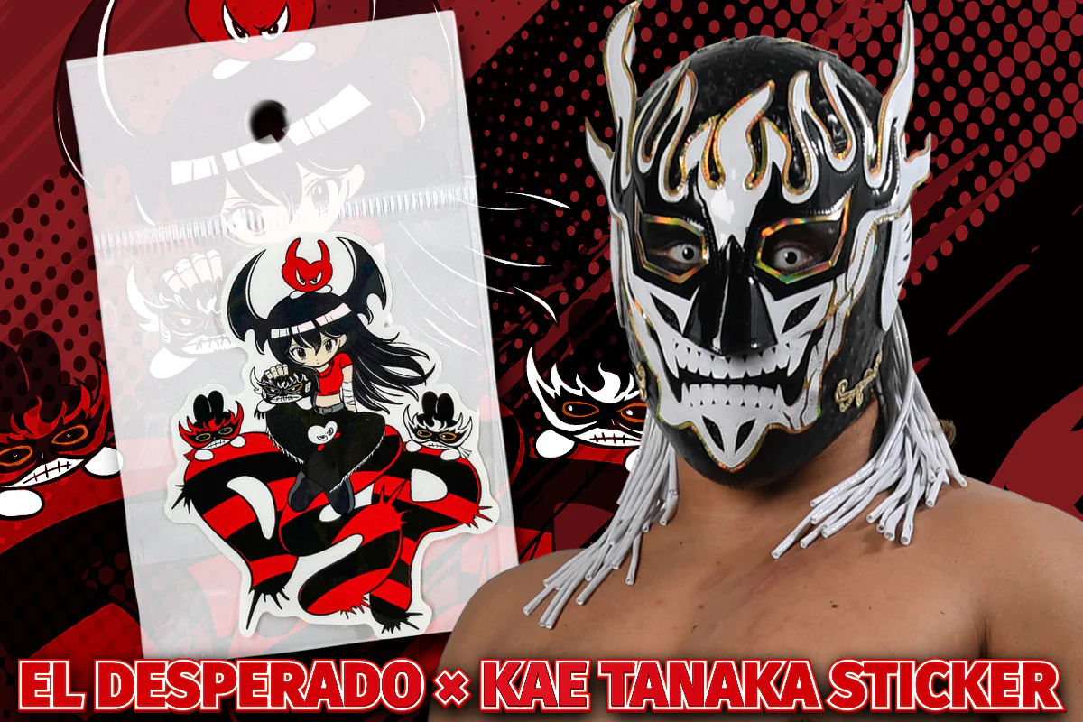 El Desperado x Kae Tanaka collaboration sticker [Pre-Order] - Image 3
