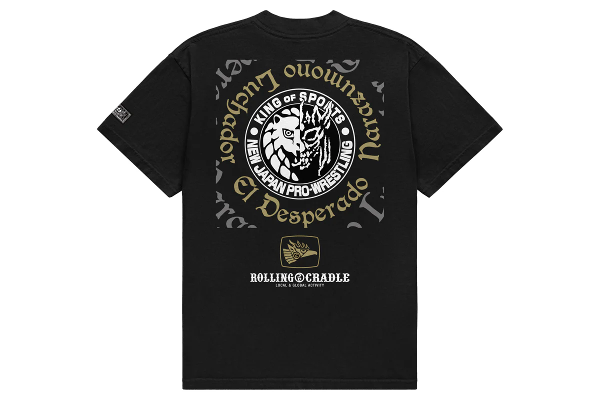 El Desperado x ROLLING CRADLE T-shirt (El escudo del león) [Pre-Order] - Image 4