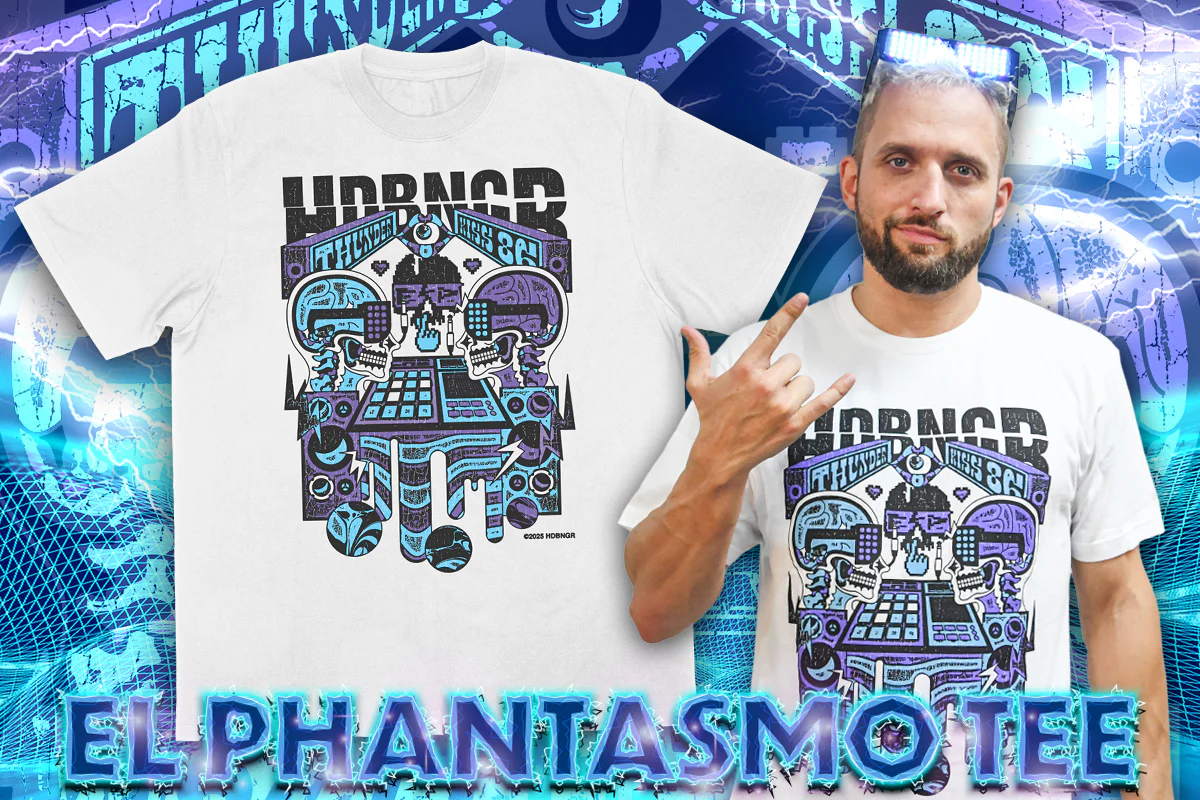 El Phantasmo - HDBNGR Illustration T-Shirt - Image 2
