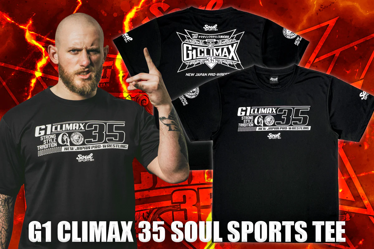 G1 CLIMAX 35 SOUL SPORTS T-shirt - Image 20