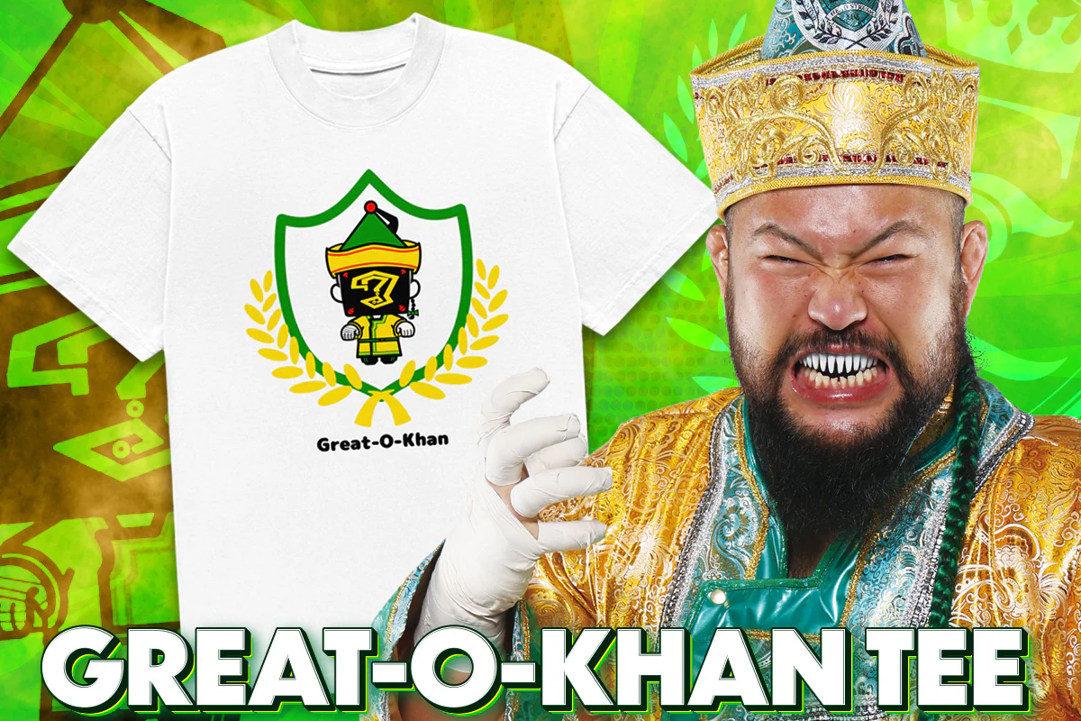 Great O-Khan - Great Drawn Khan 9 "Chibi" T-Shirt (White) - Image 2