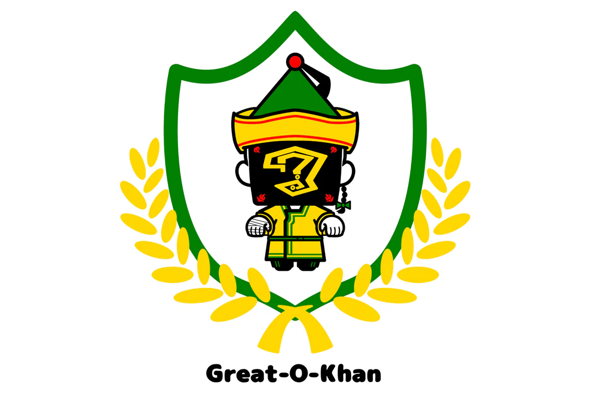Great O-Khan - Great Drawn Khan 9 "Chibi" T-Shirt (White) - Image 3