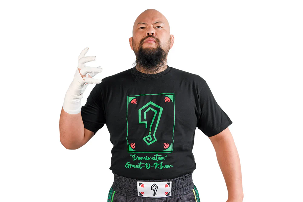 Great O-Khan - Green Logo T-Shirt - Image 2