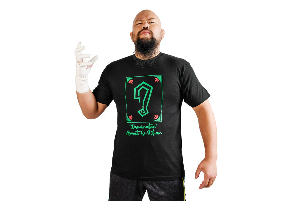 Great O-Khan - Green Logo T-Shirt - Image 4