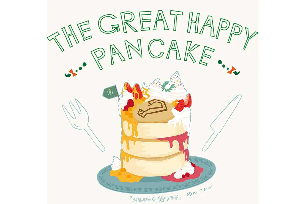Great O-Khan - Happy Pancake T-shirt - Image 2
