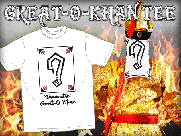 Great O-Khan T-Shirt (White) - Image 2