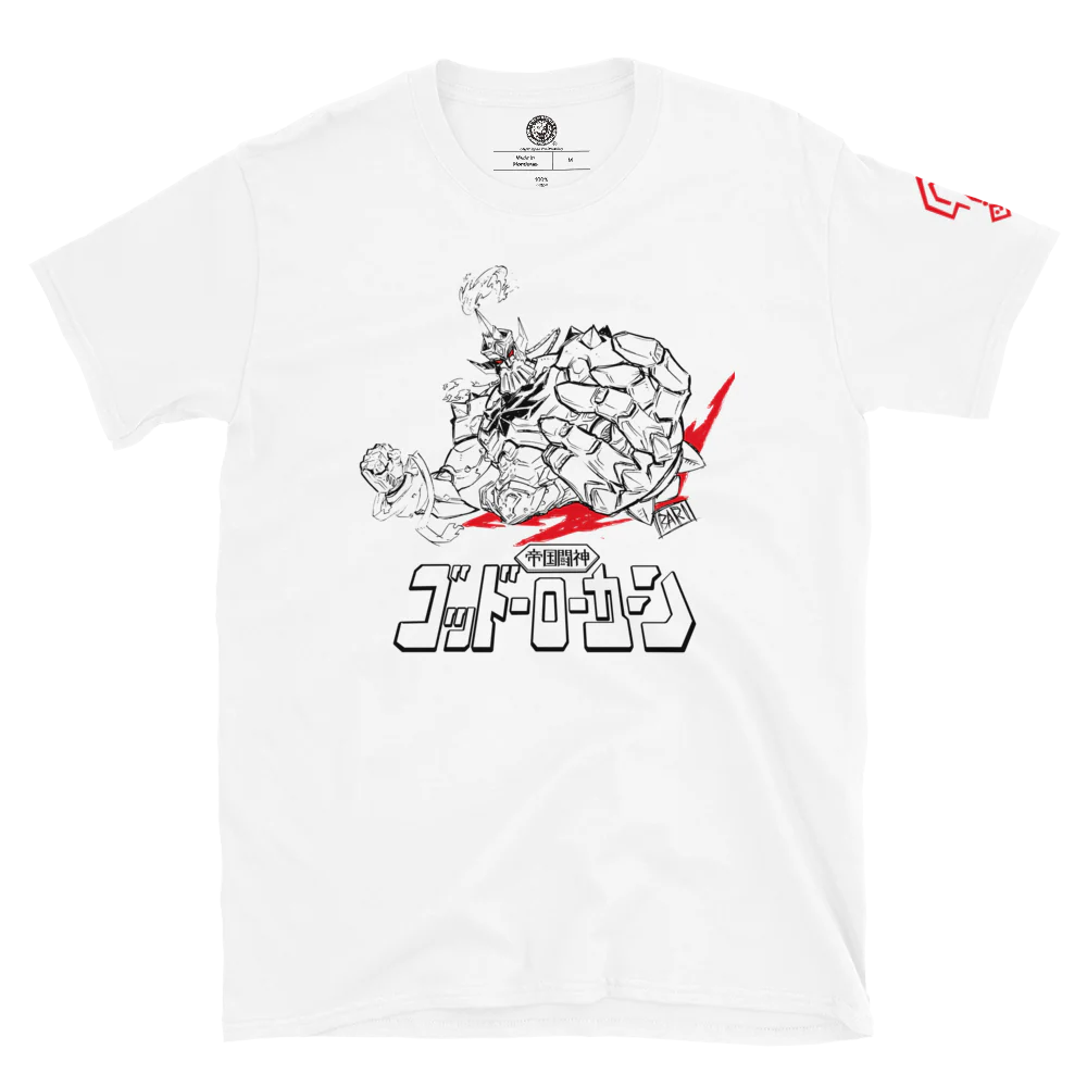 Great O-Khan x Masami Ohbari - NJPW Robotization T-shirt
