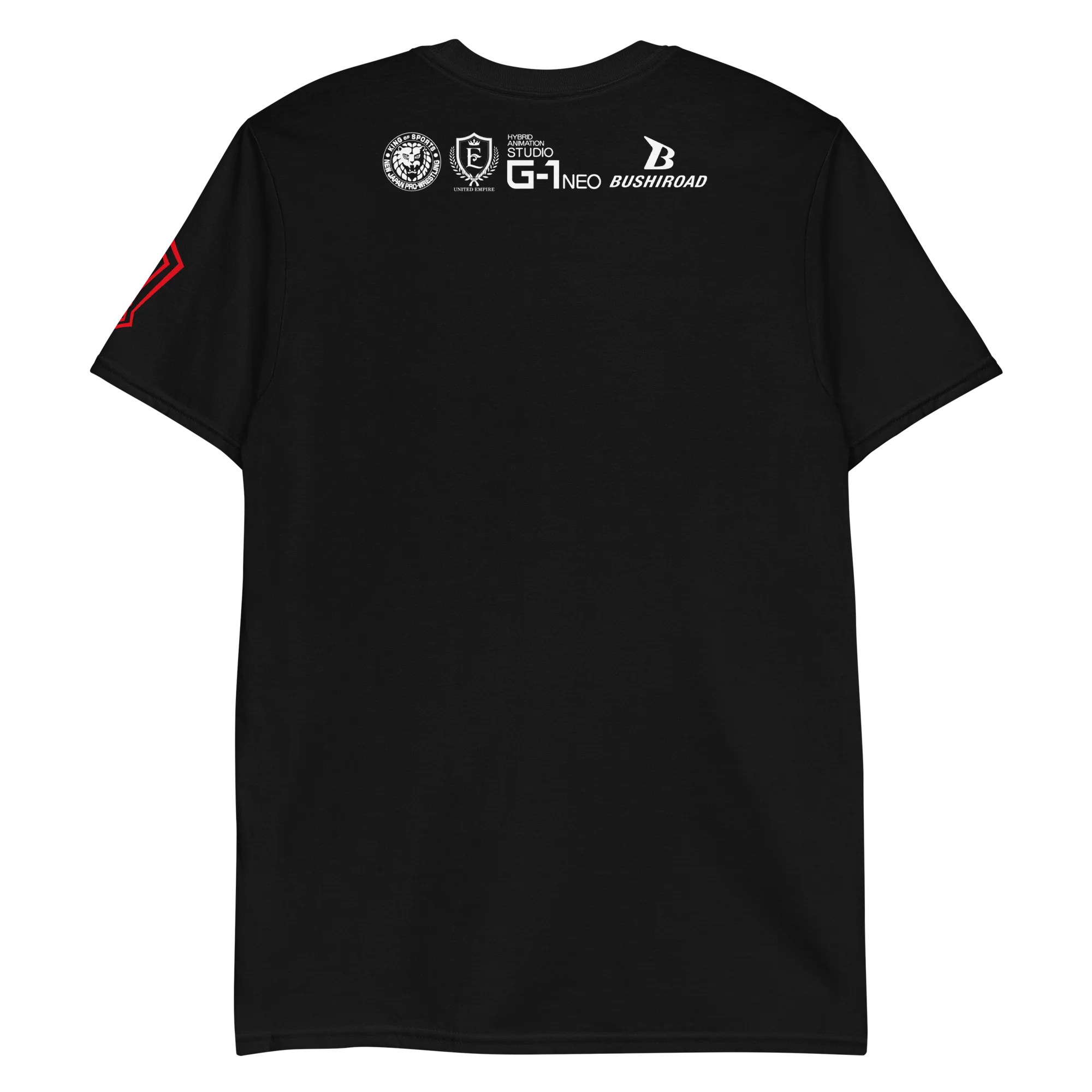Great O-Khan x Masami Ohbari - NJPW Robotization T-shirt (Black) - Image 2