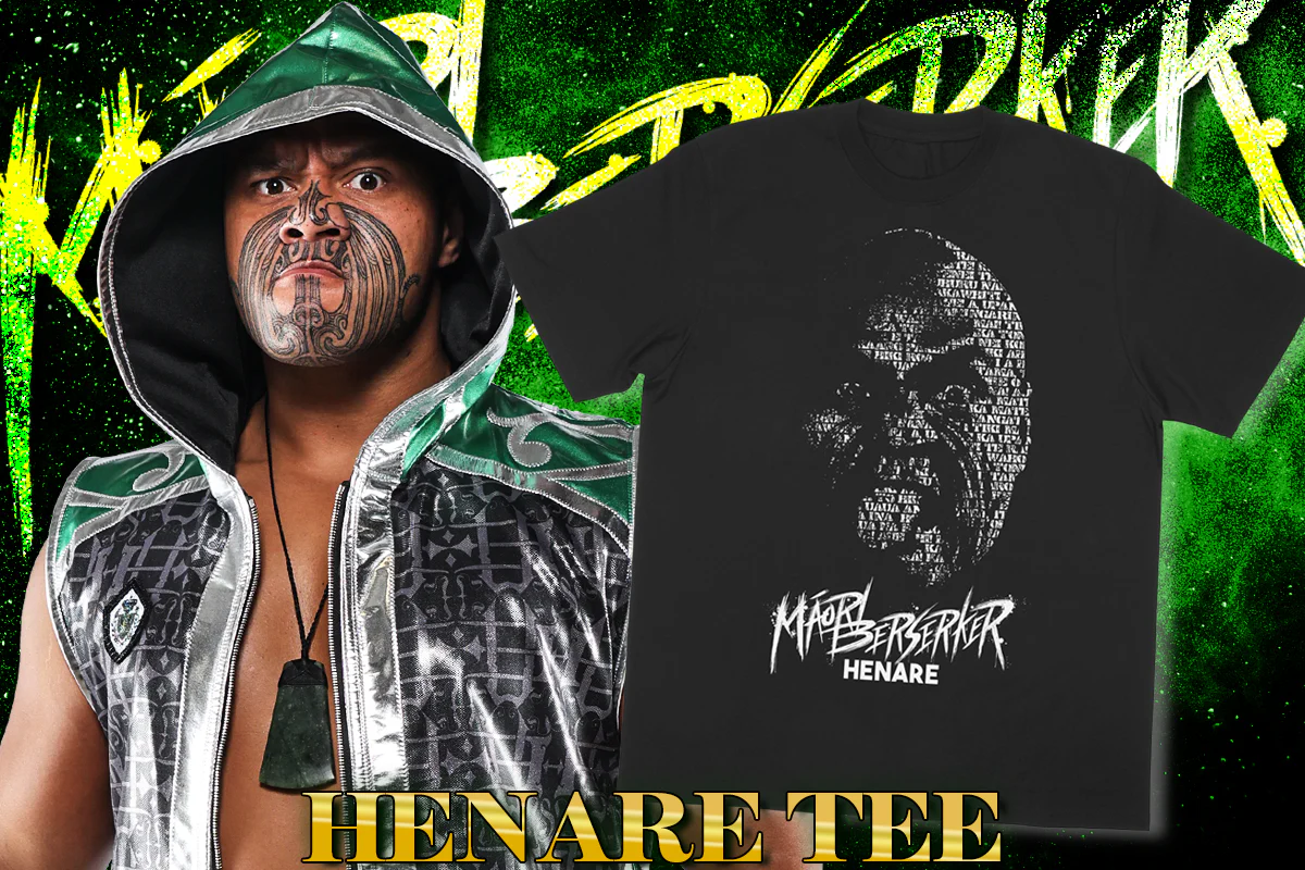 HENARE - Maori Berserker T-Shirt - Image 2