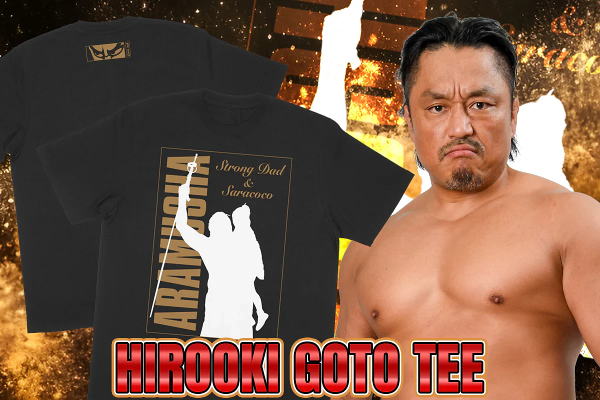Hirooki Goto - Strong Dad T-shirt - Image 3