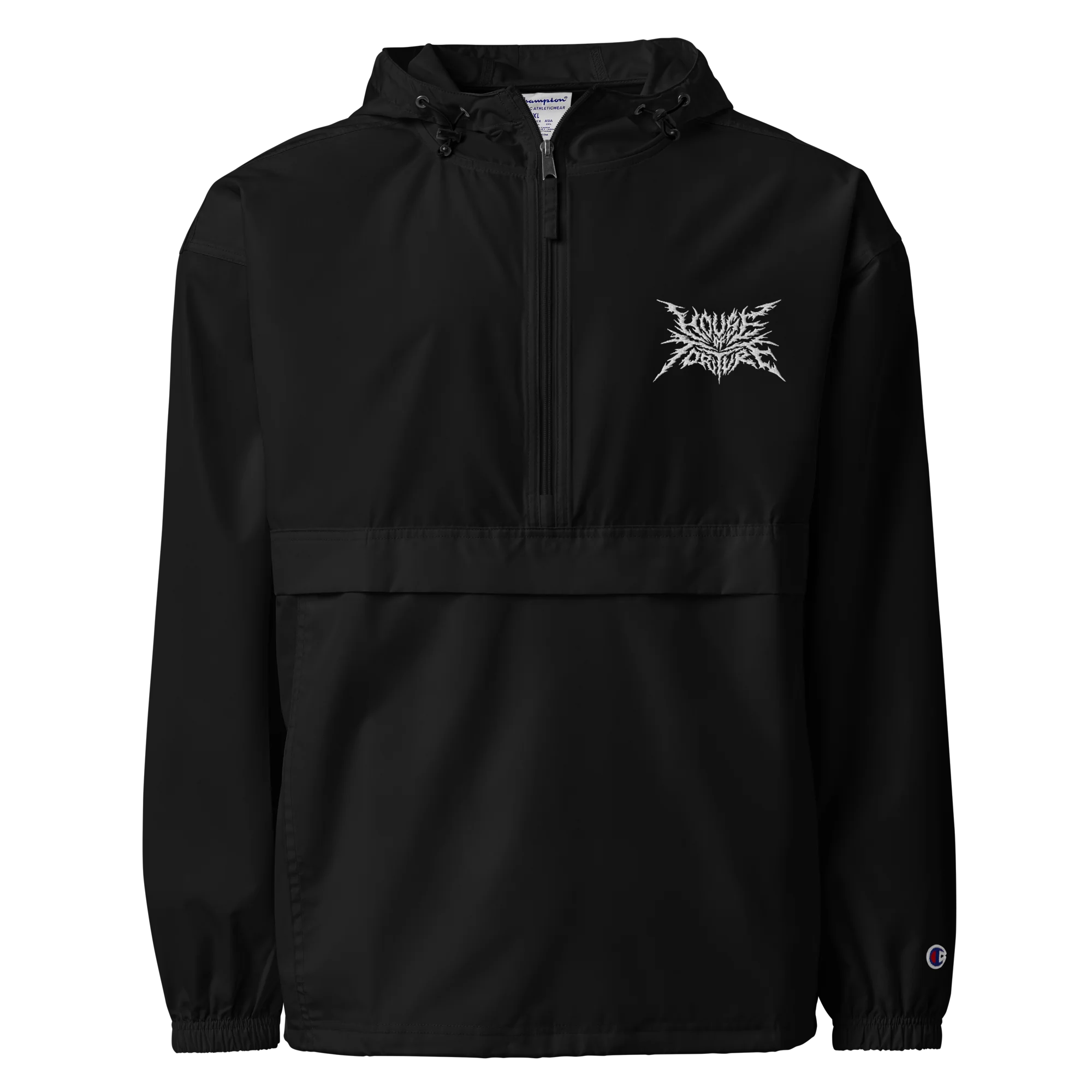 House of Torture Embroidered Champion Packable Jacket - Image 2
