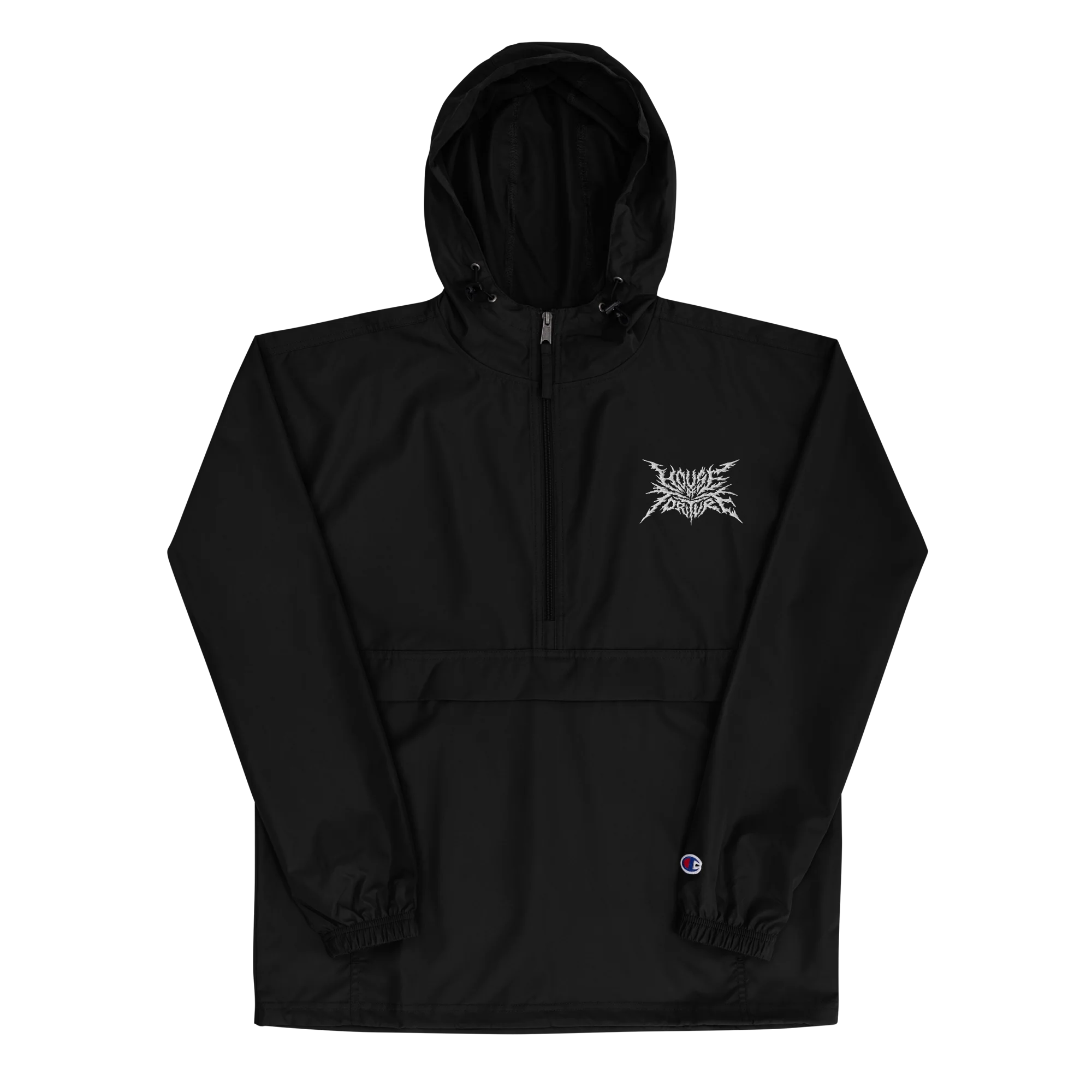 House of Torture Embroidered Champion Packable Jacket - Image 3