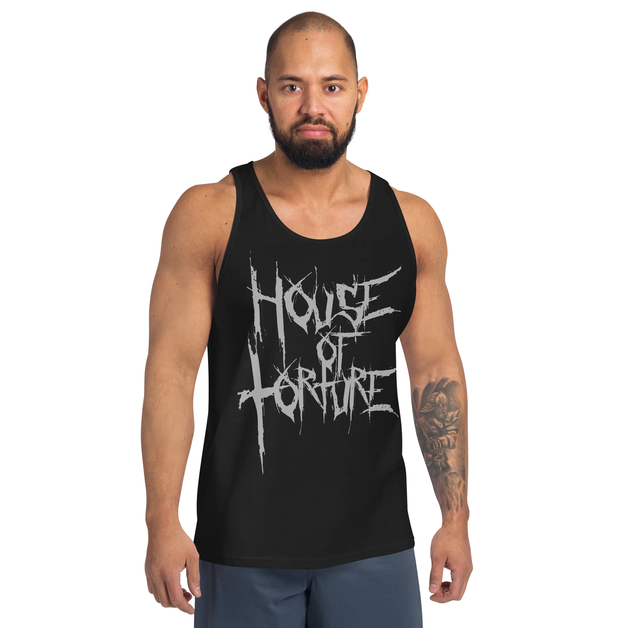 HOUSE OF TORTURE Men's Tank Top - Image 3