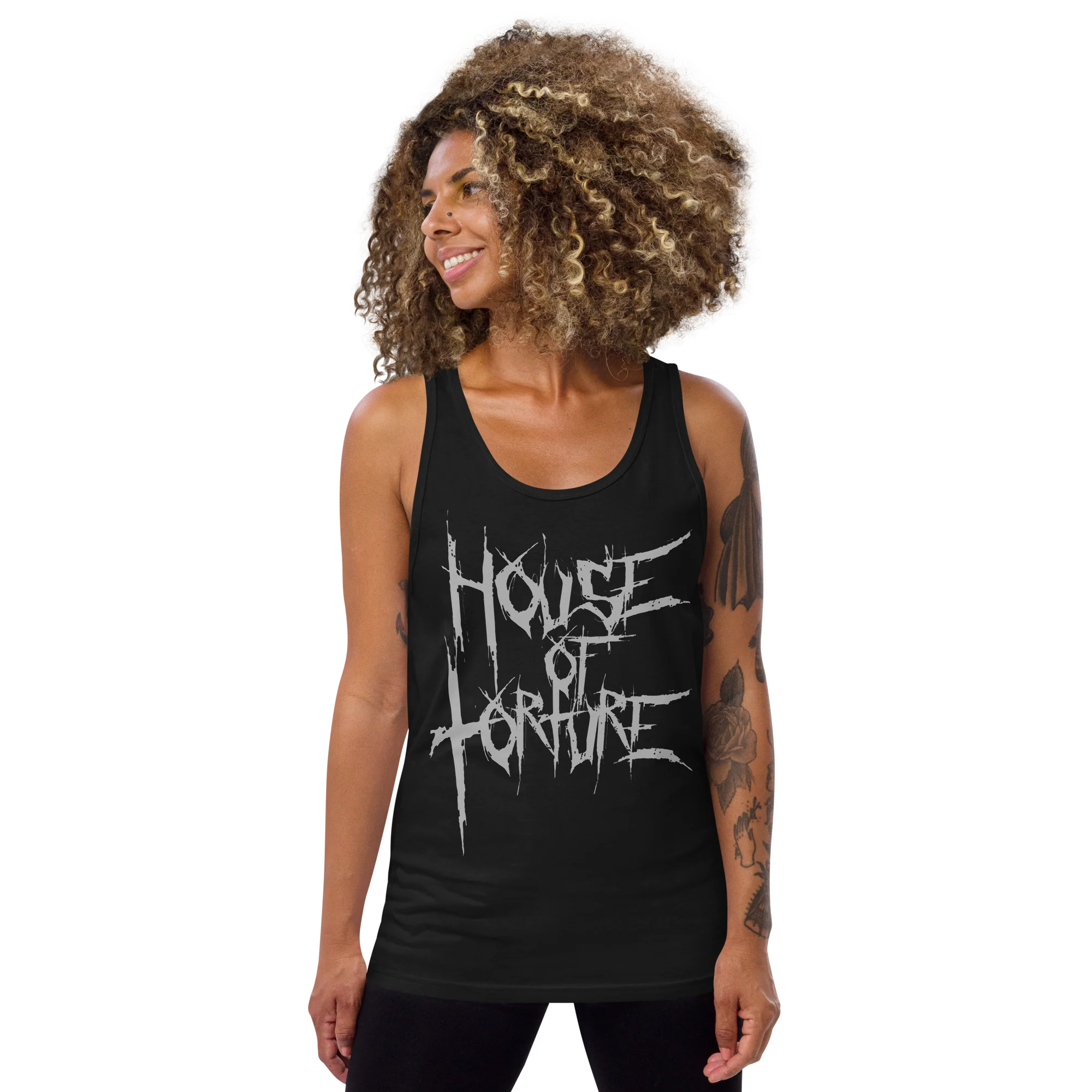 HOUSE OF TORTURE Men's Tank Top - Image 4