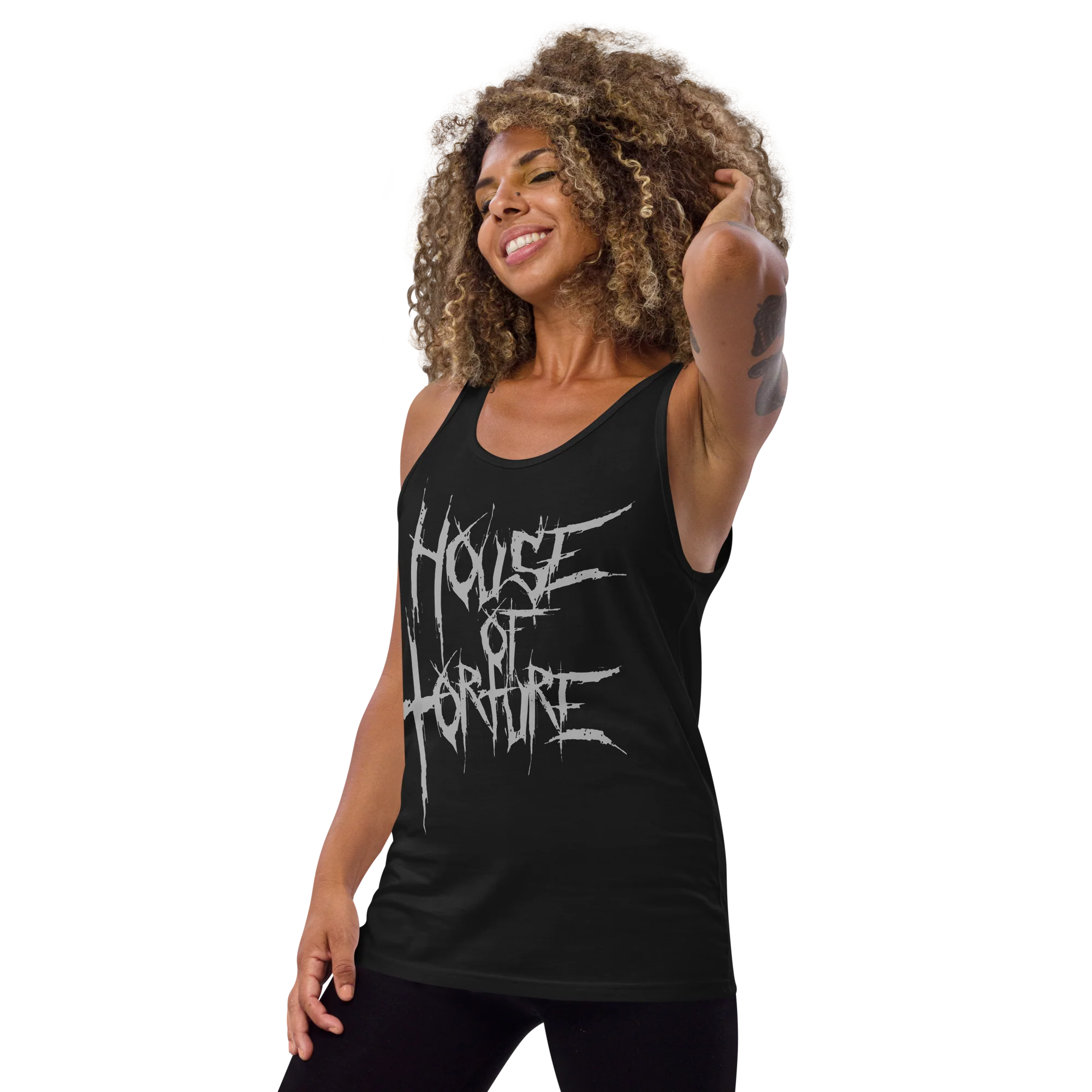 HOUSE OF TORTURE Men's Tank Top - Image 6