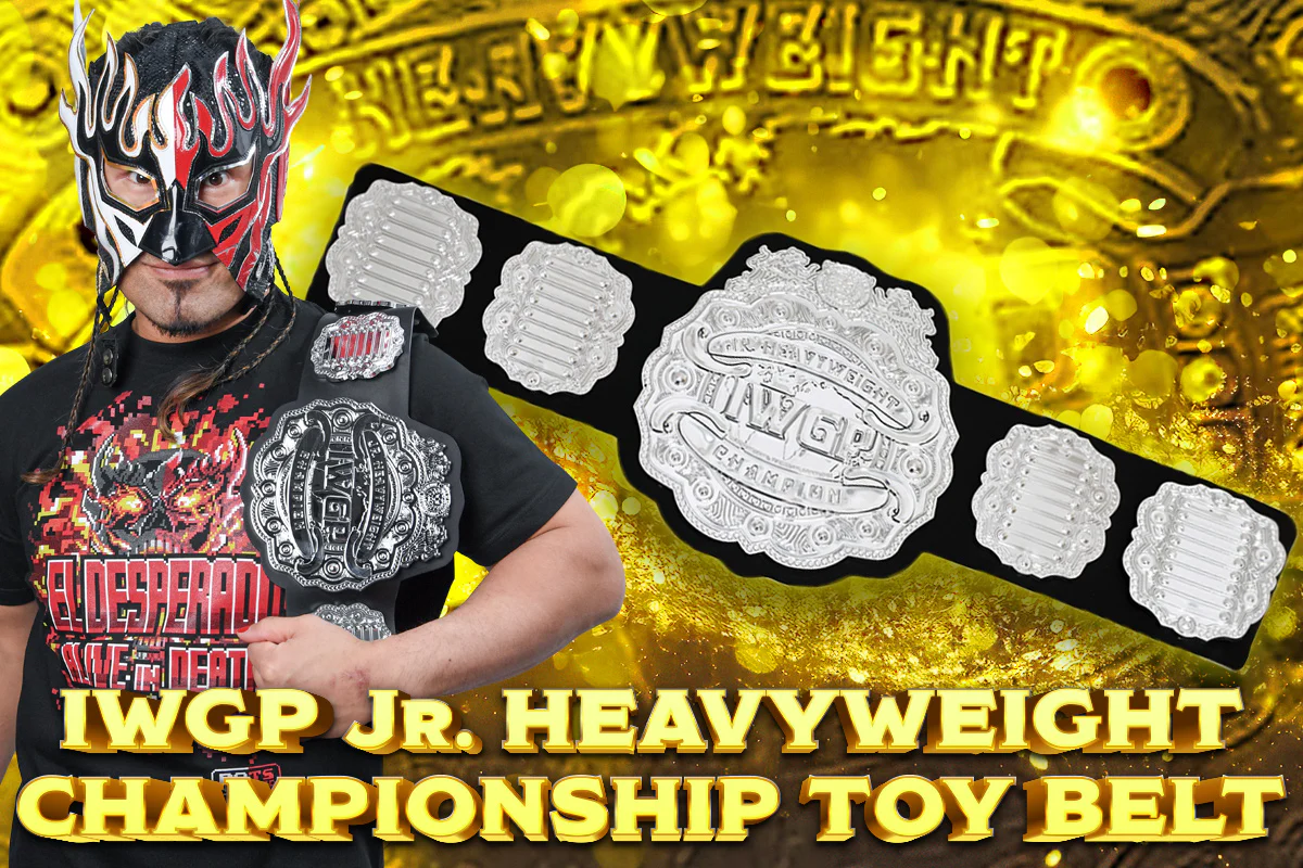 IWGP Junior Heavyweight Plastic Championship Belt - Image 9