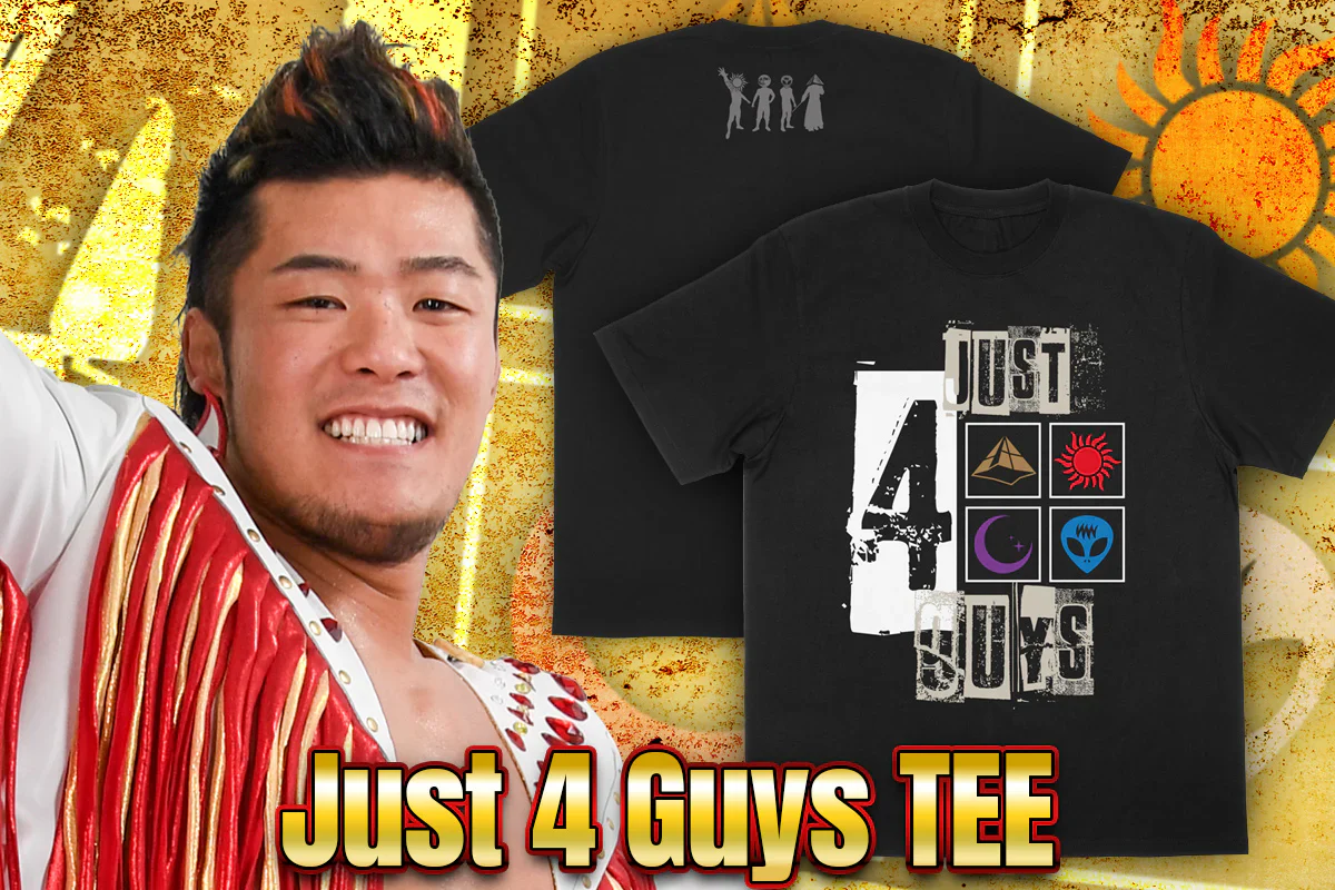 Just 4 Guys T-shirt (2025) - Image 4