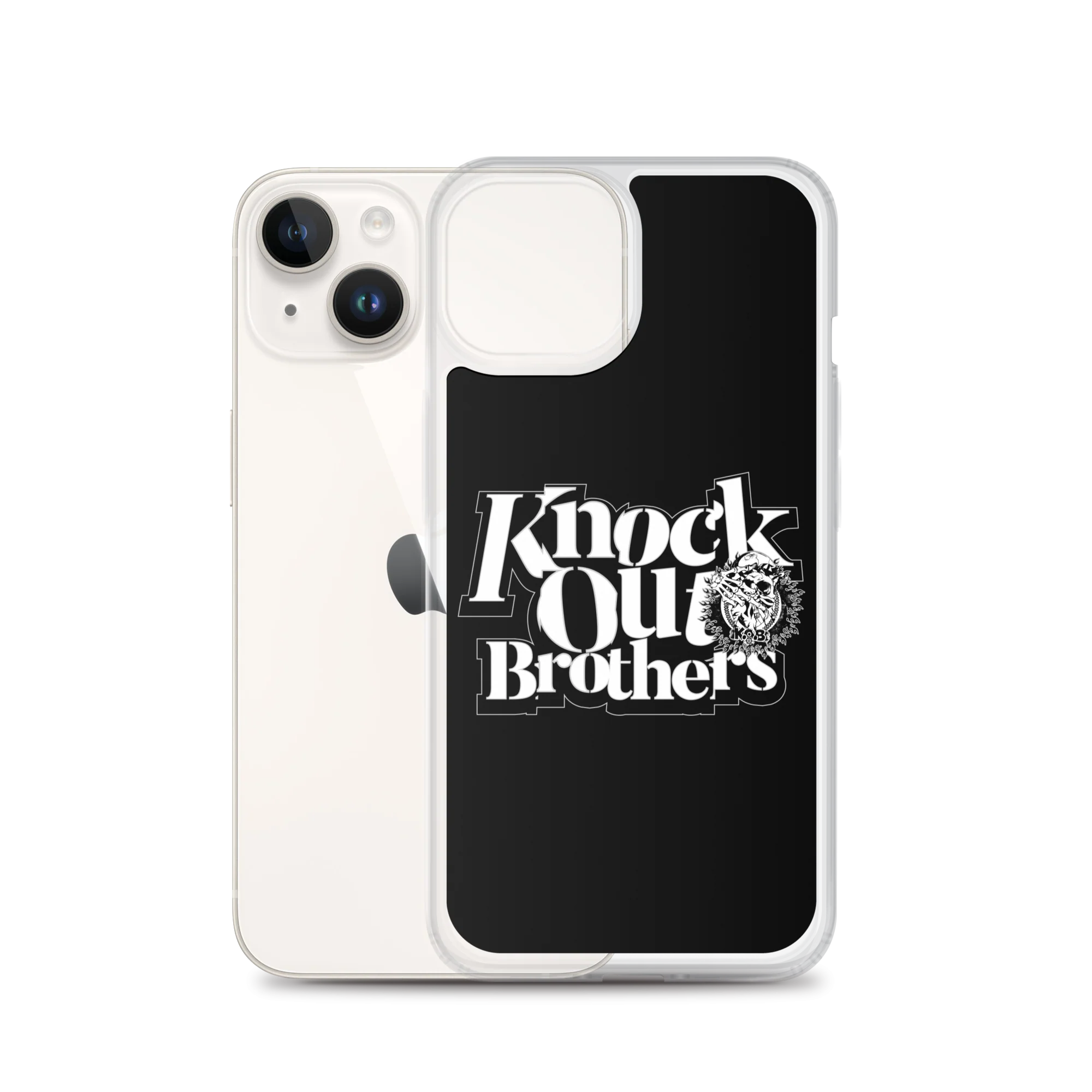 Knock Out Brothers Clear Case for iPhone® - Image 31