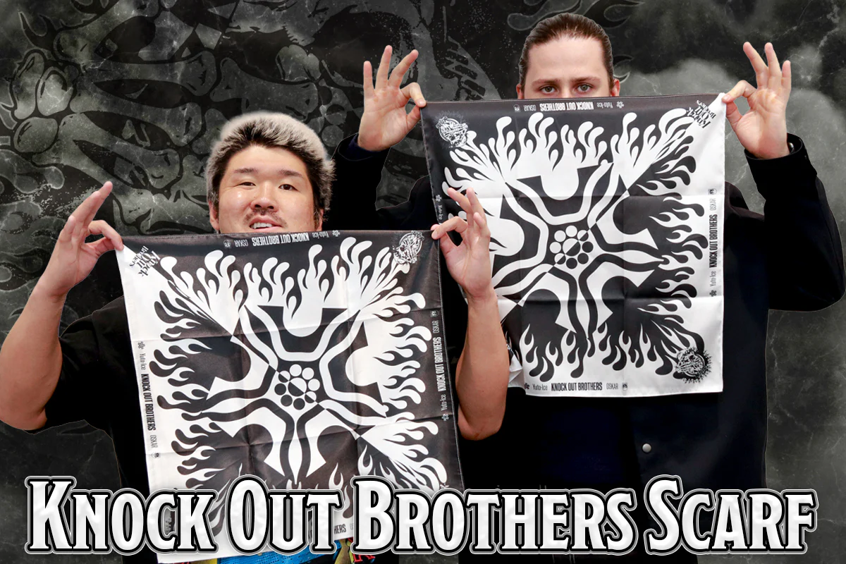 Knock Out Brothers "K.O.B SYMBOL MARK" Scarf [Pre-Order] - Image 3