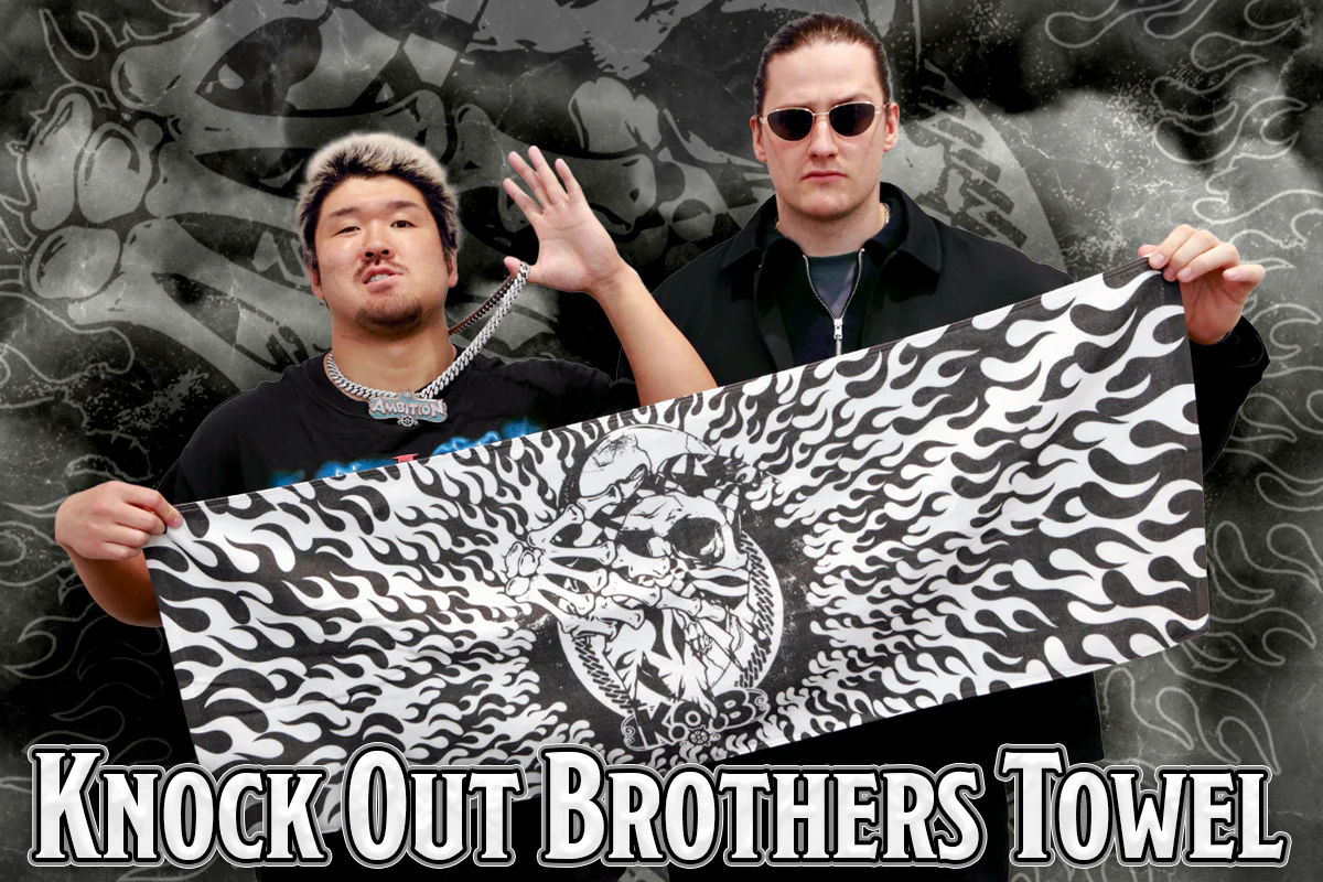 Knock Out Brothers "K.O.B SYMBOL MARK" Sport Towel 2026 [Pre-Order] - Image 3