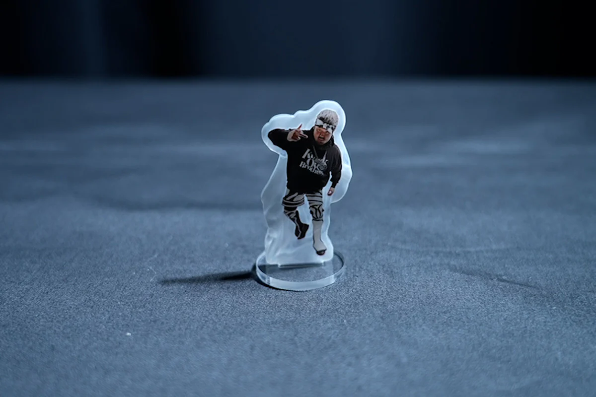 Knock Out Brothers Spinning Acrylic Stand - Image 11